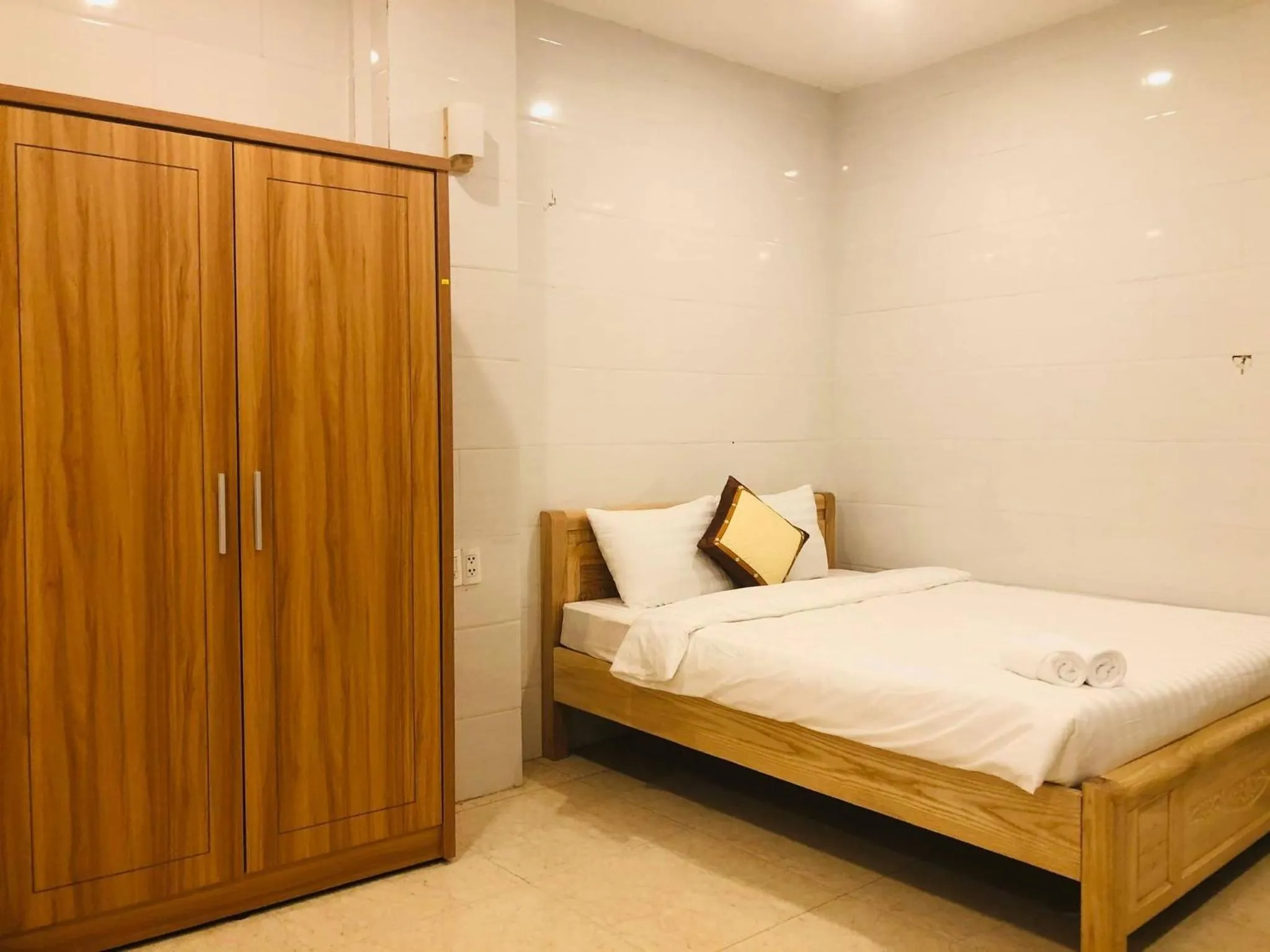 Bed in Thanh Thanh Hotel