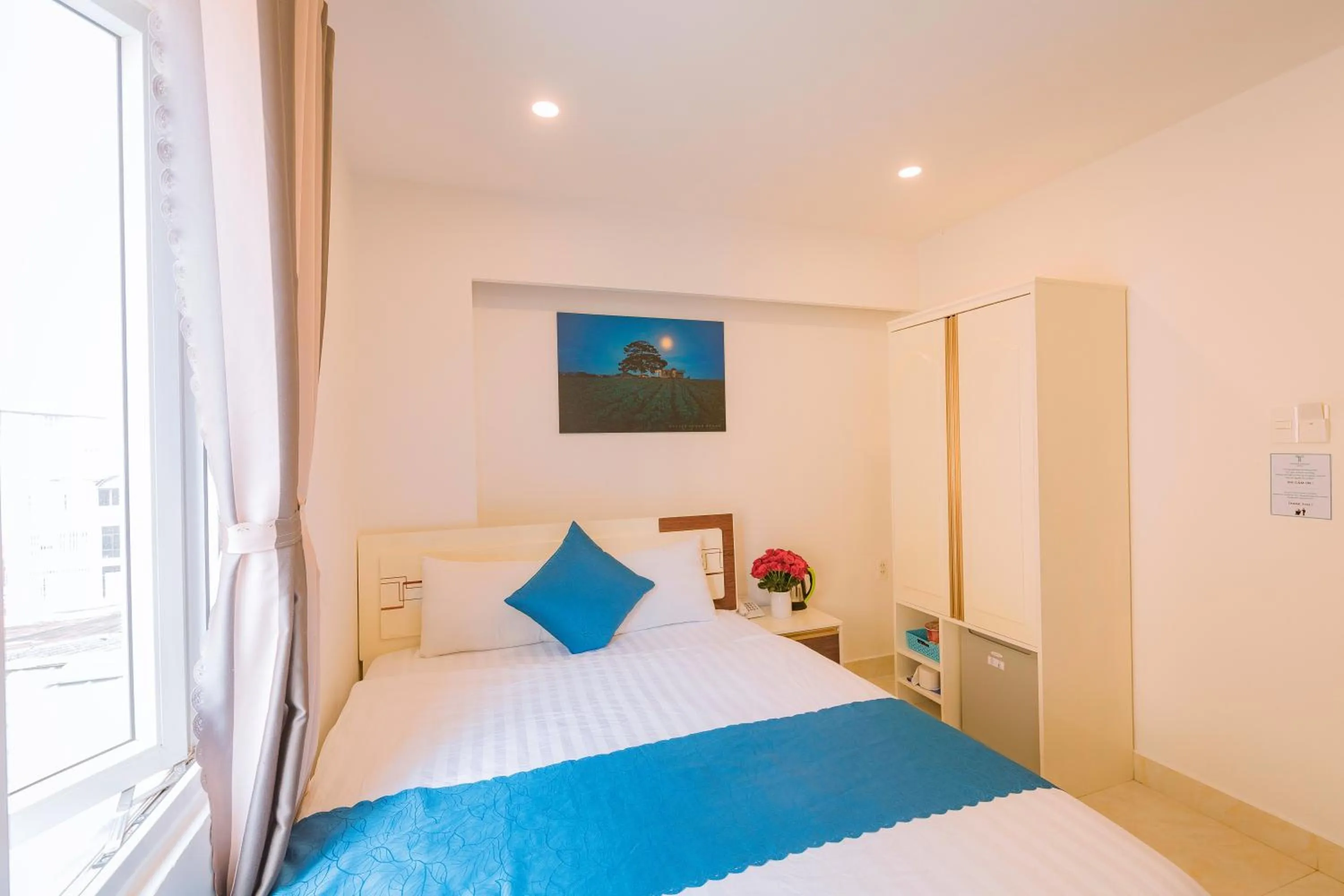 Bed in Thanh Thanh Hotel