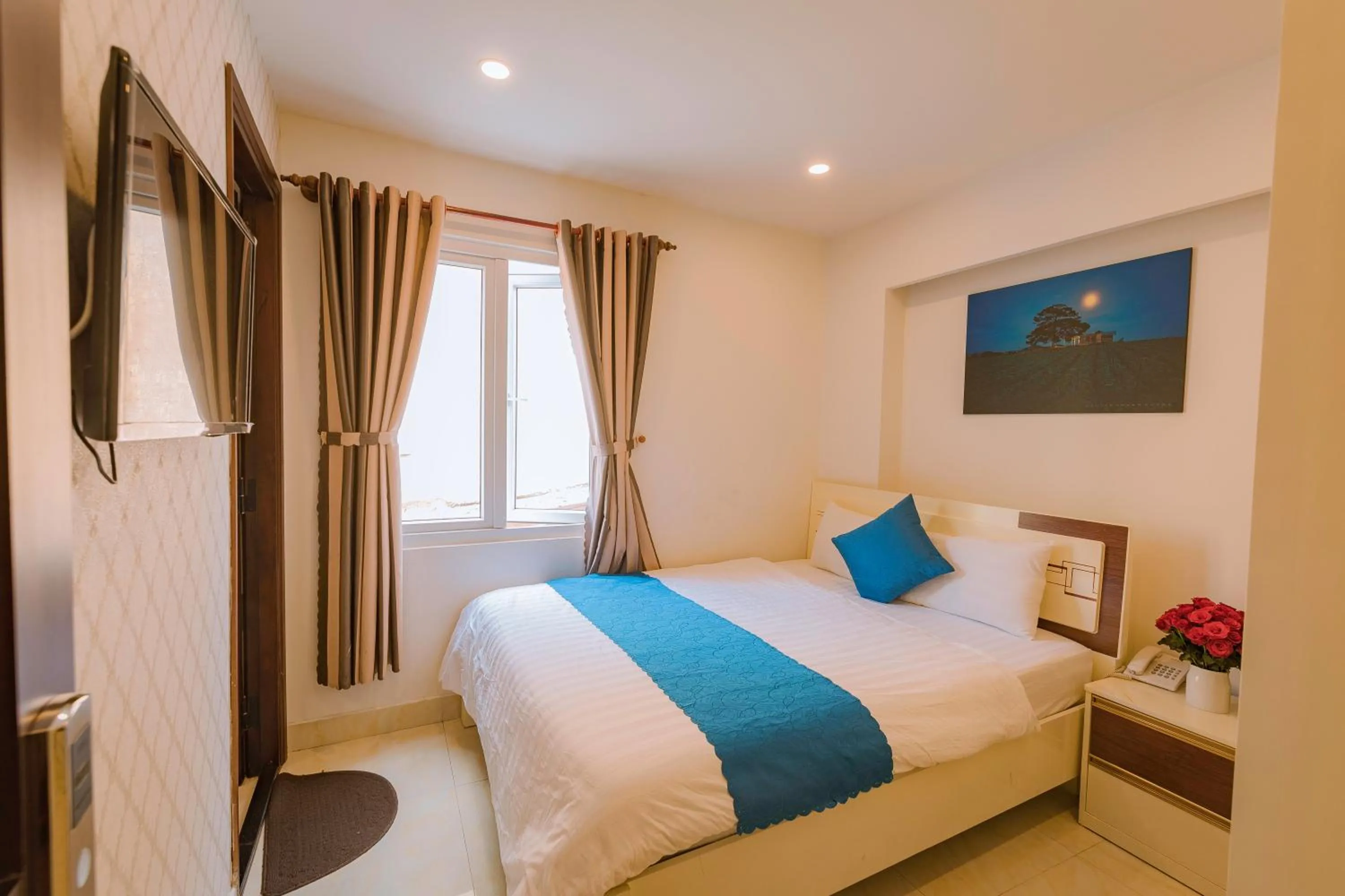 Bed in Thanh Thanh Hotel