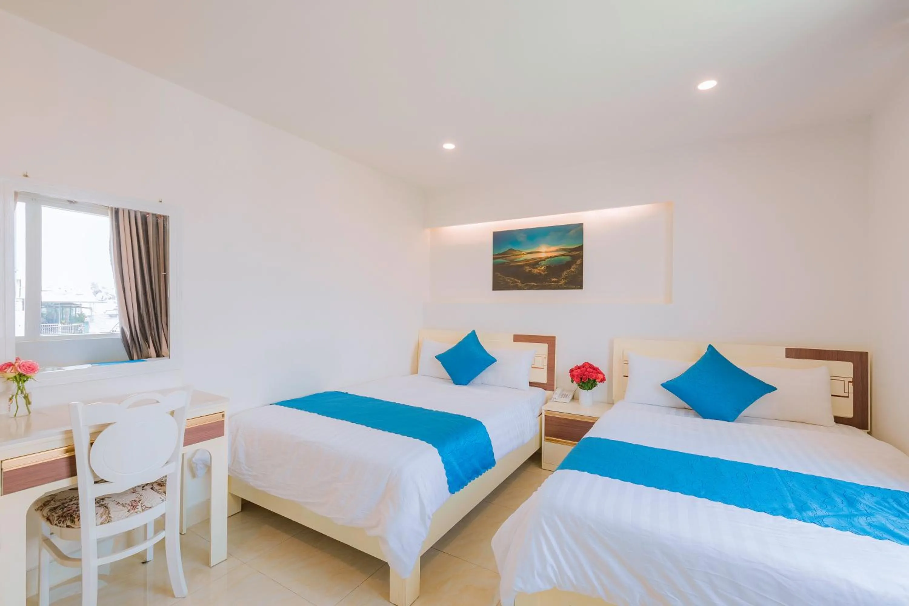 Bed in Thanh Thanh Hotel