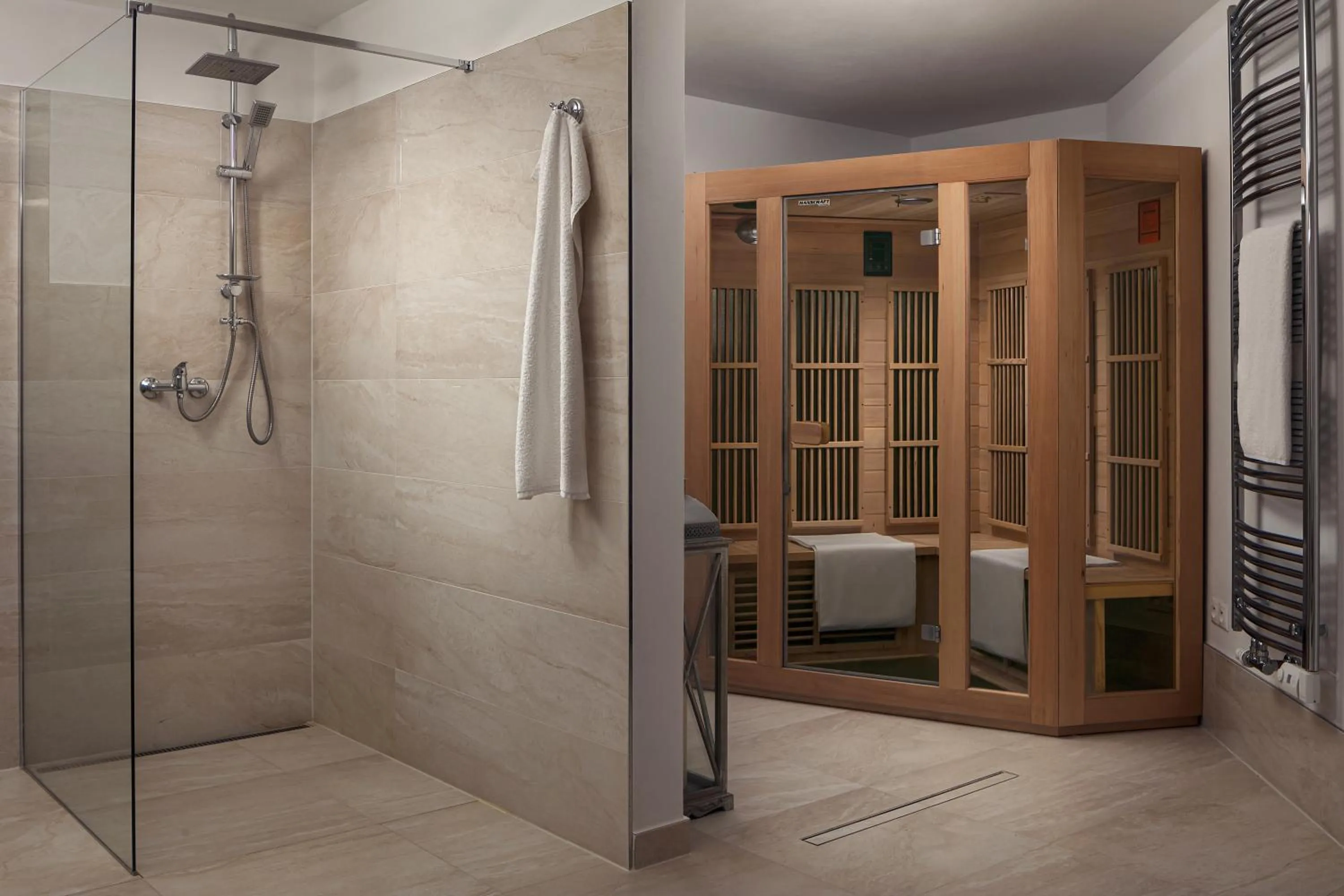 Sauna in Grandhotel Nabokov