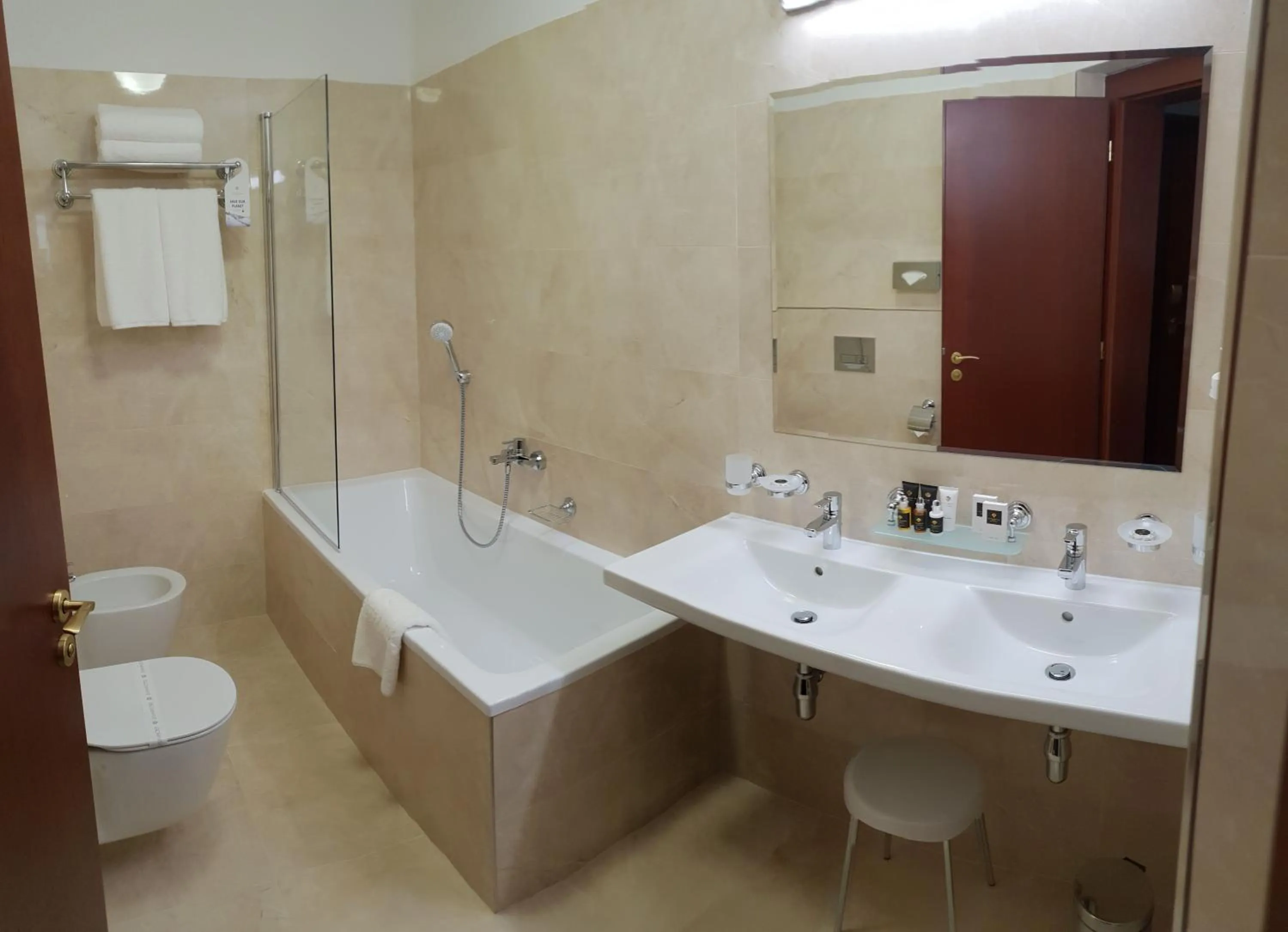 Bathroom in Grandhotel Nabokov