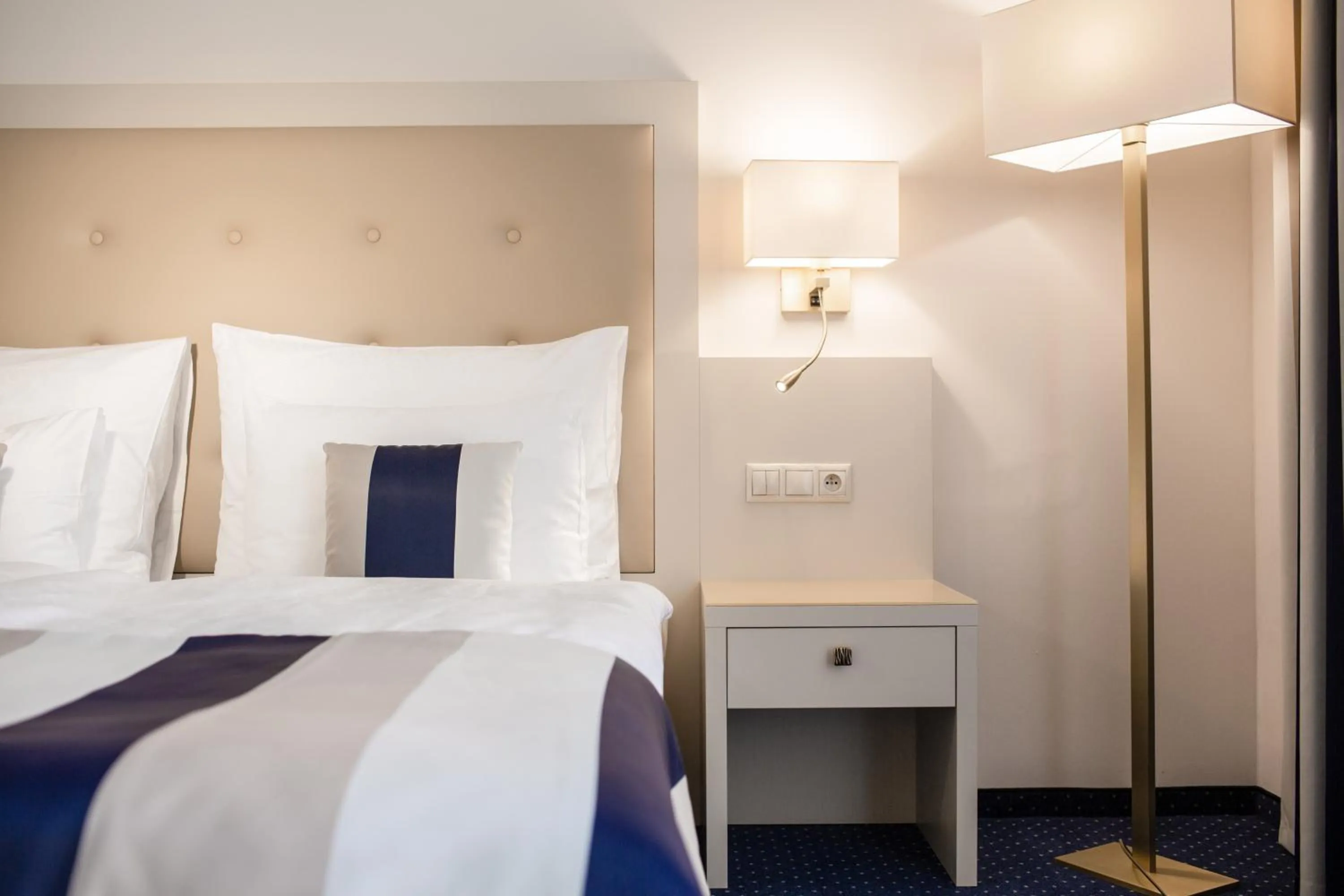 Bed in Grandhotel Nabokov