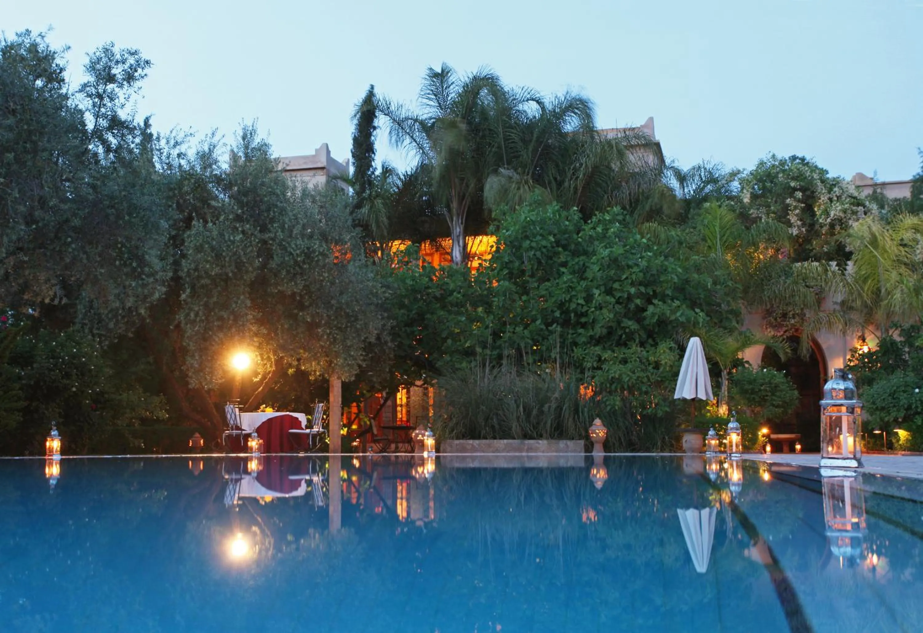 Swimming pool in La Maison Arabe Hotel, Spa & Cooking Workshops