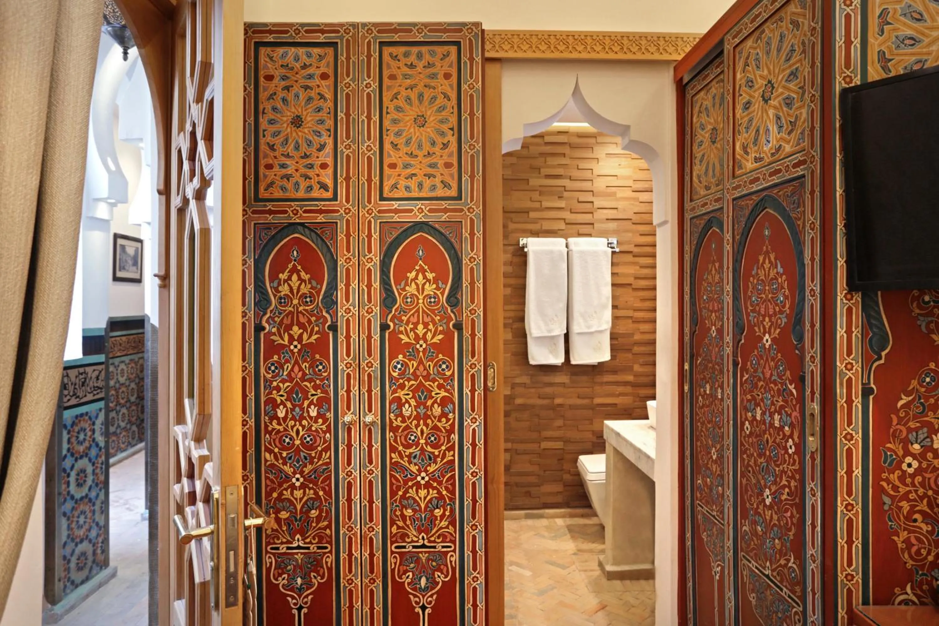 Bathroom in La Maison Arabe Hotel, Spa & Cooking Workshops