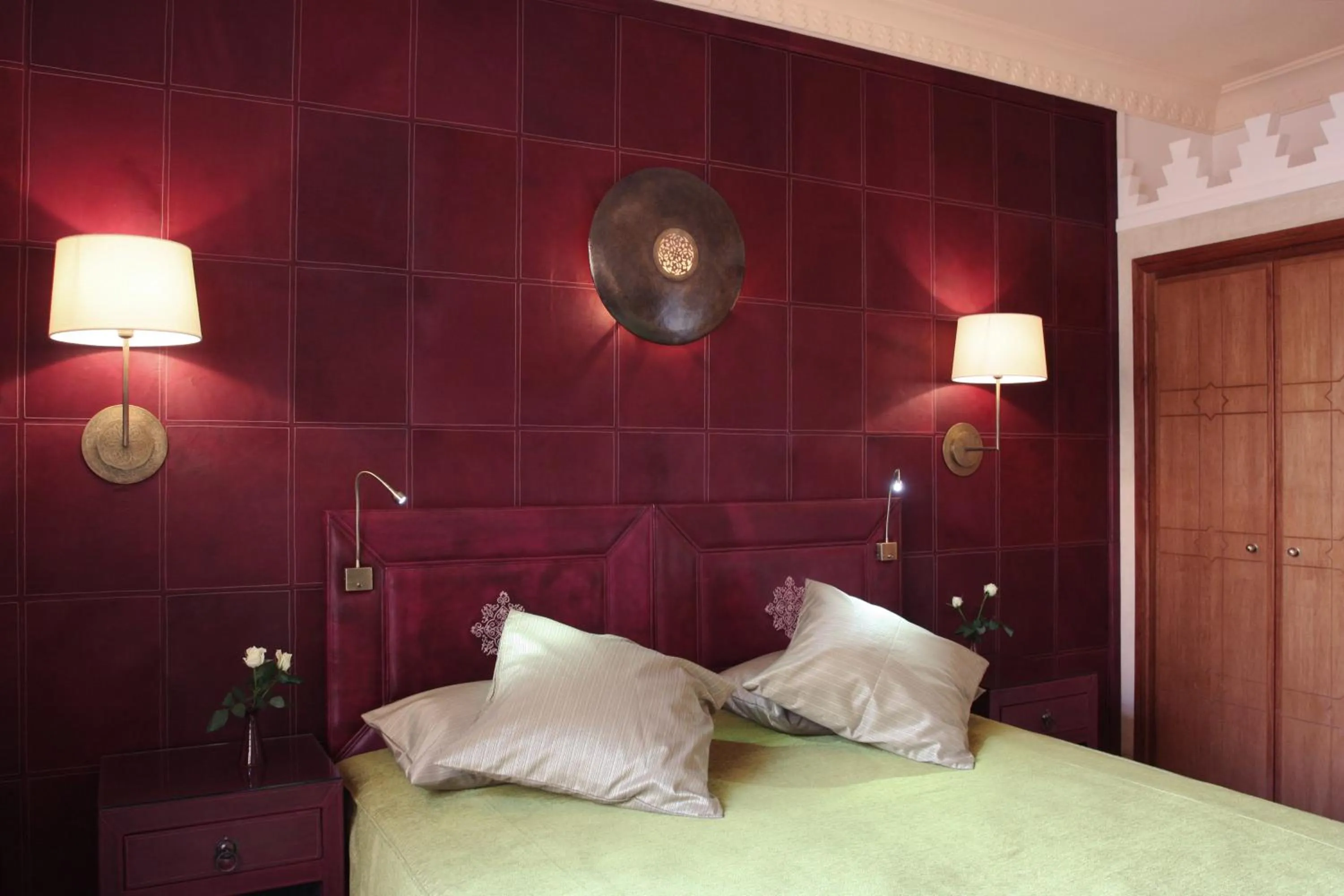 Bed in La Maison Arabe Hotel, Spa & Cooking Workshops