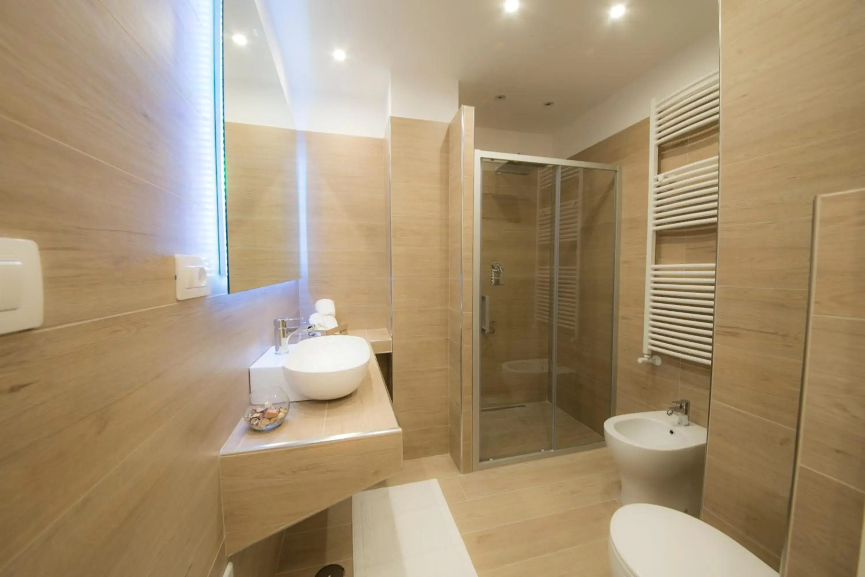 Deluxe Double Room with Balcony in Chérie B&B - Salerno Deluxe Double Room with Balcony in Chérie B&B - Salerno