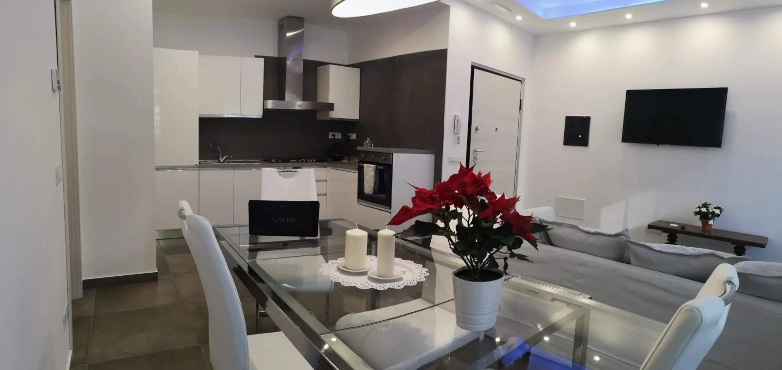 Kitchen or kitchenette in Chérie B&B - Salerno