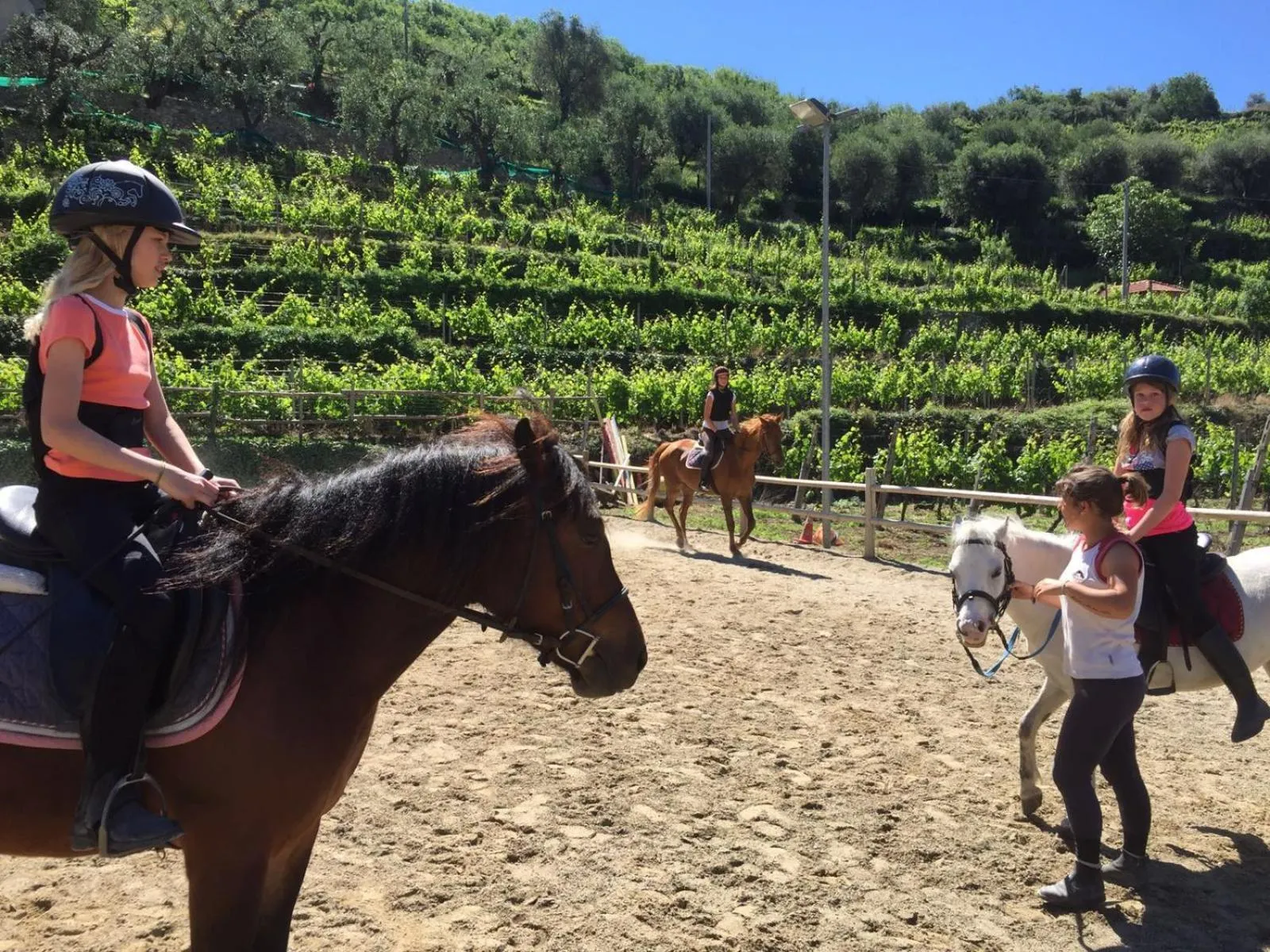 Horse-riding in Il Villaggio Di Giuele