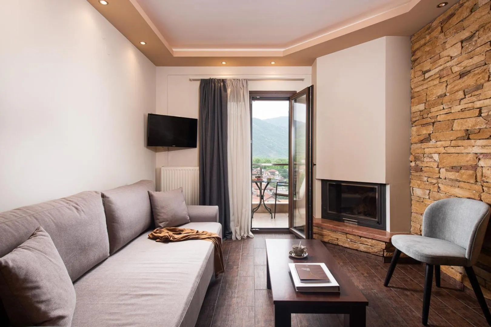 Living room in Hotel Naiades