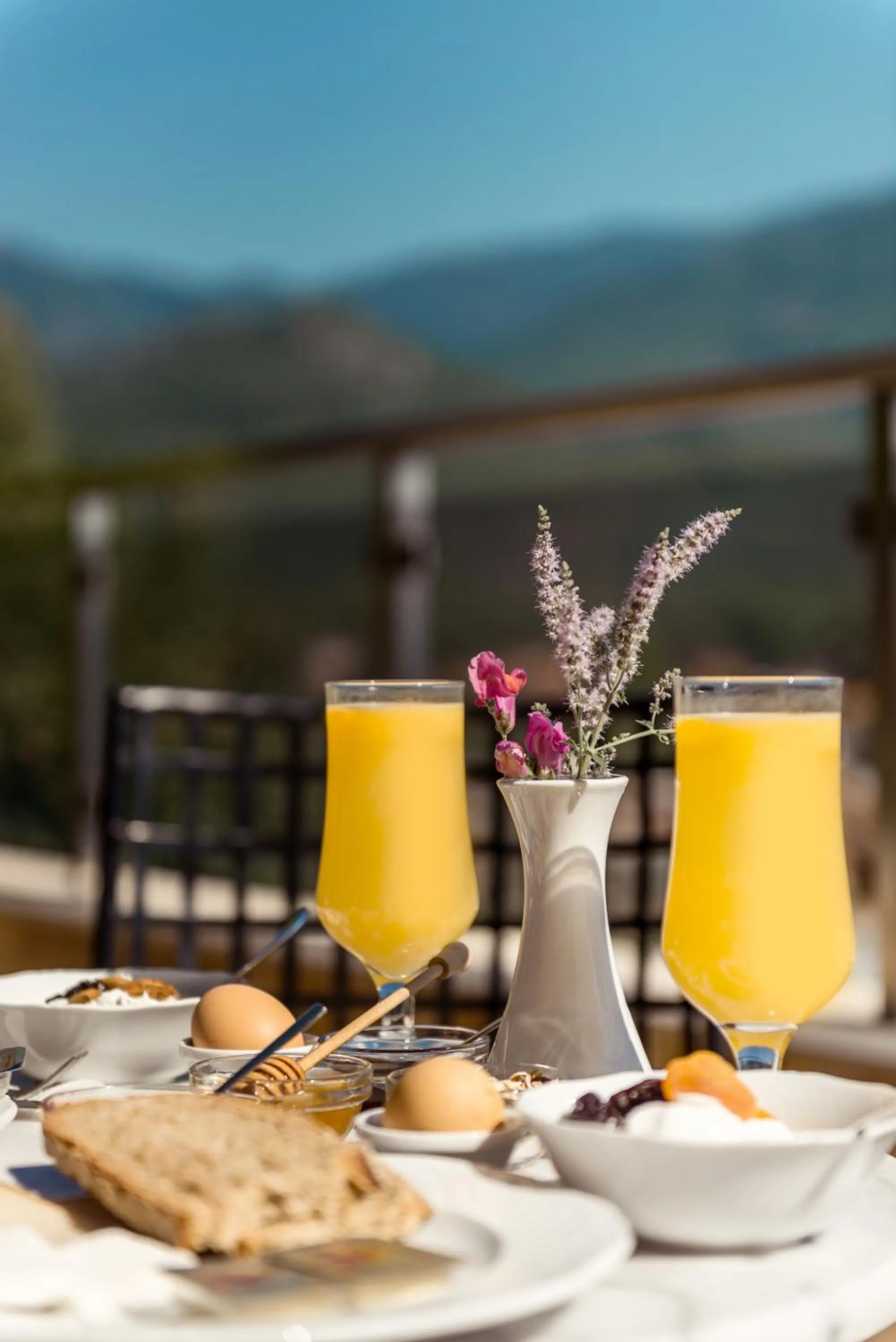 Mountain view in Hotel Naiades