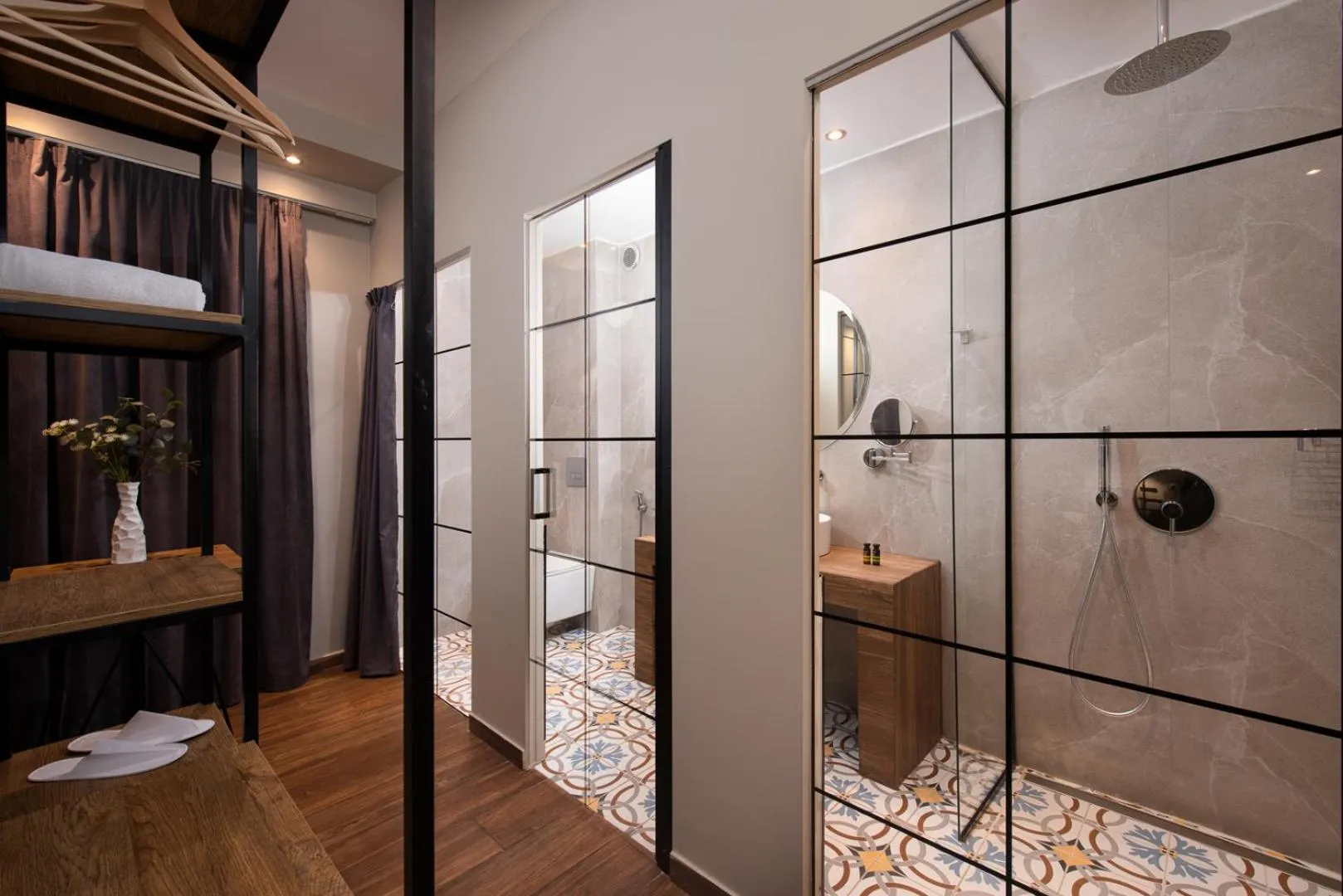 Bathroom in Hotel Naiades