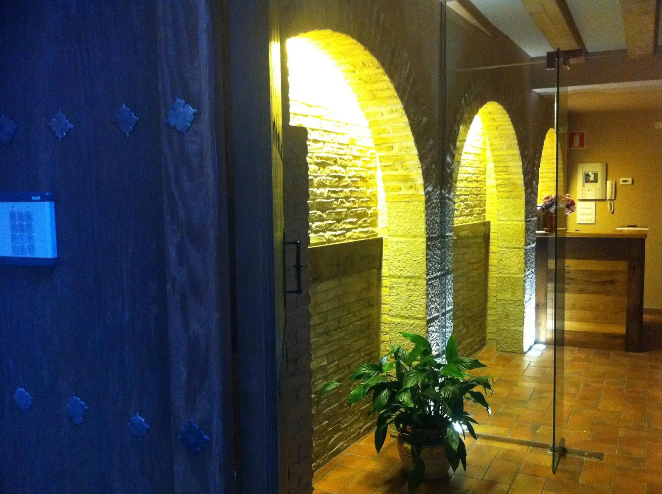 Lobby or reception in Hotel El Cerco