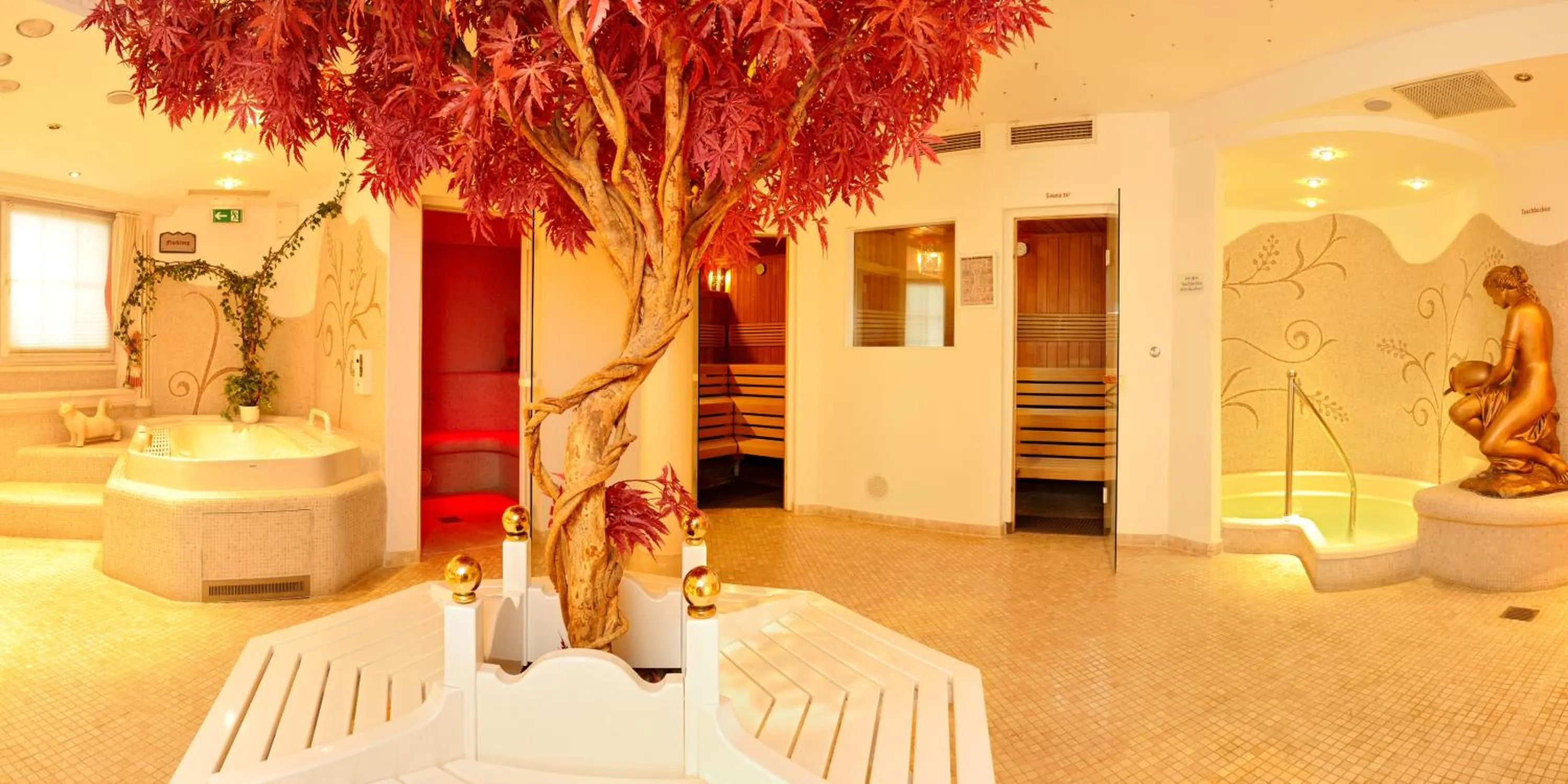 Spa and wellness centre/facilities in Hotel Almhof Rupp