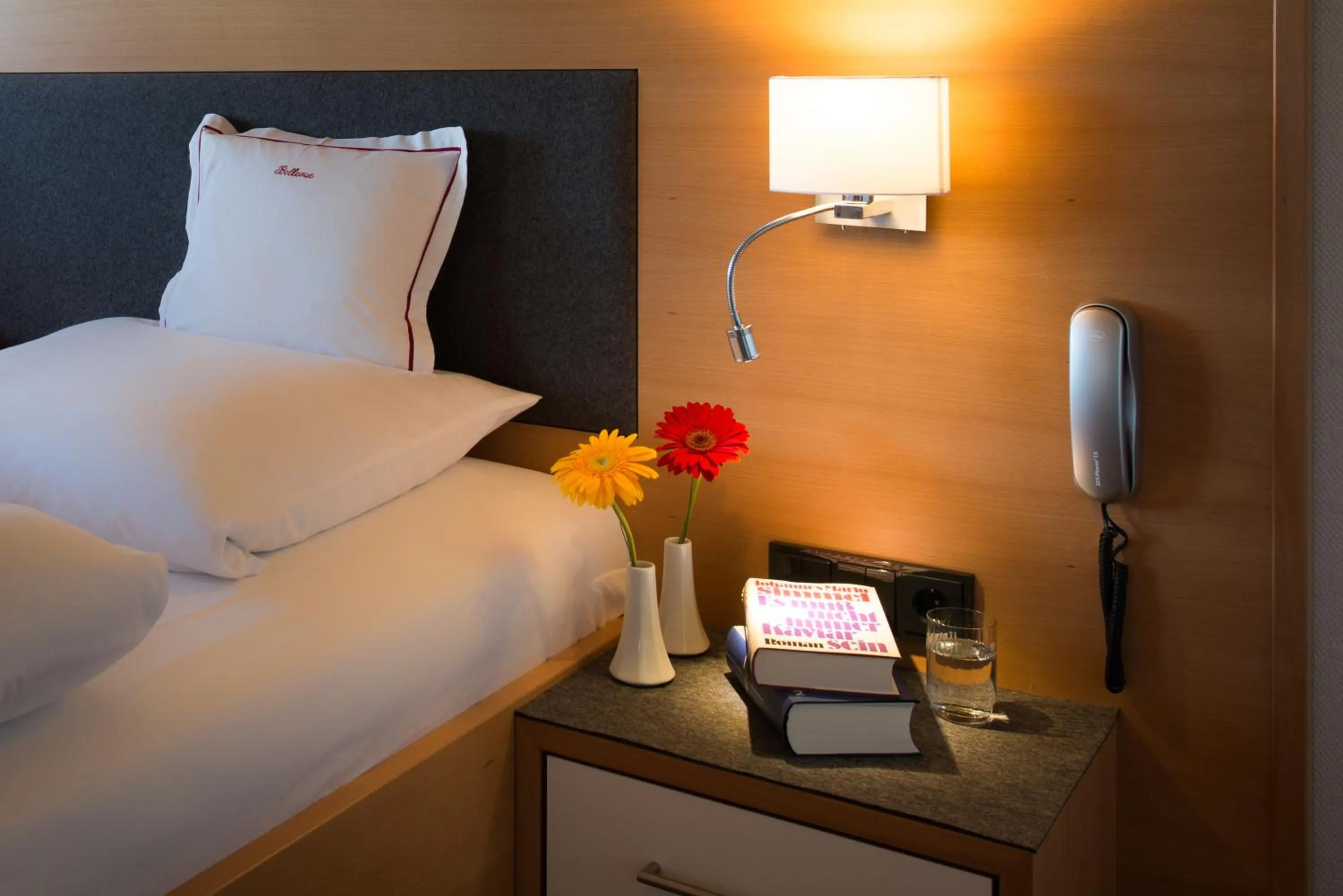 Bed in Hotel Bellevue