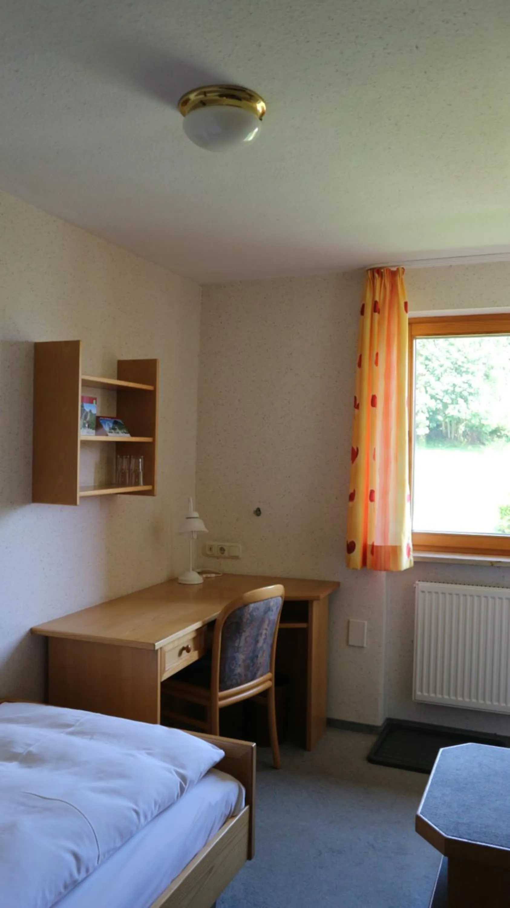 Decorative detail, Bed in Hotel Bellevue