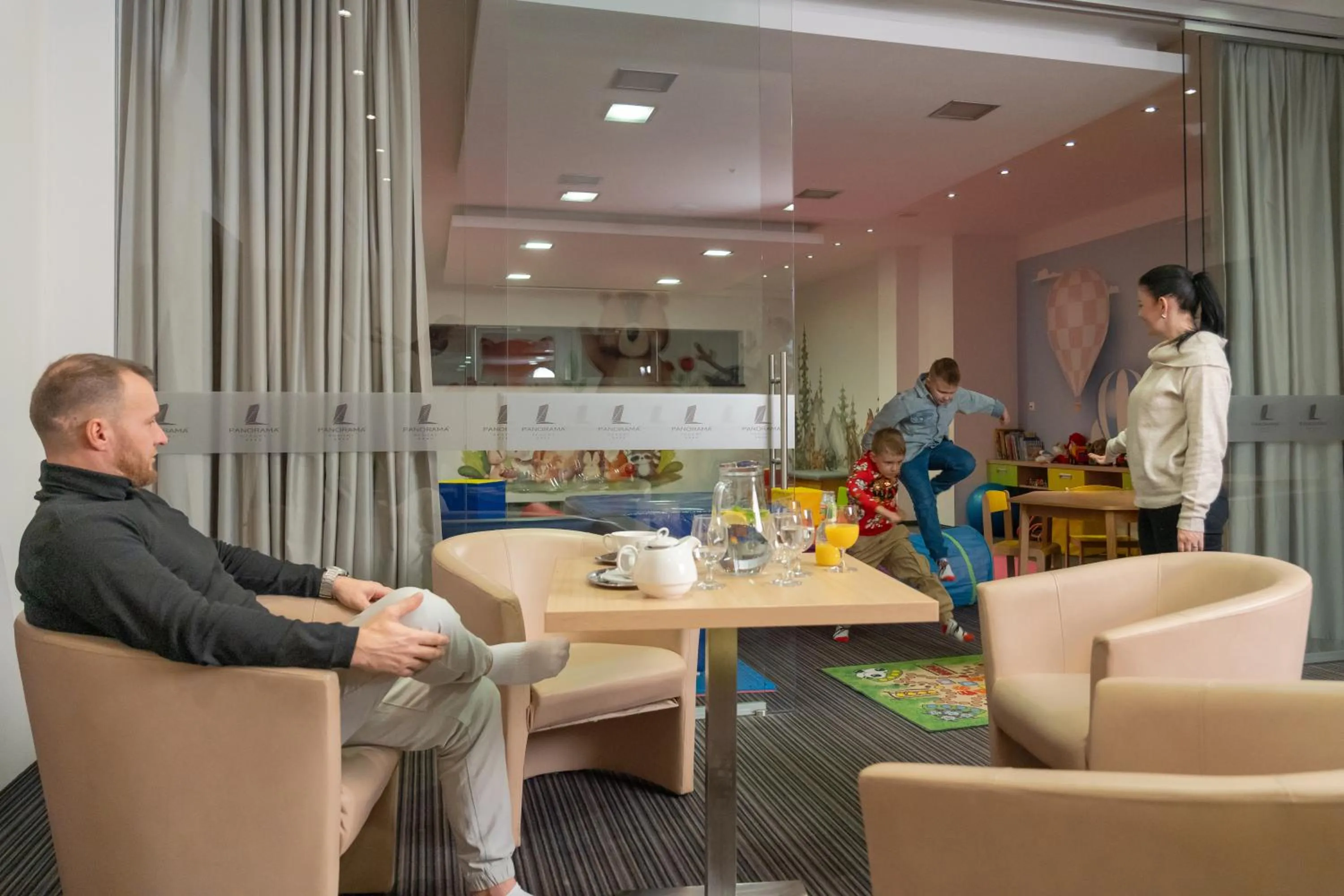 Seating area in Hotel Panorama Resort