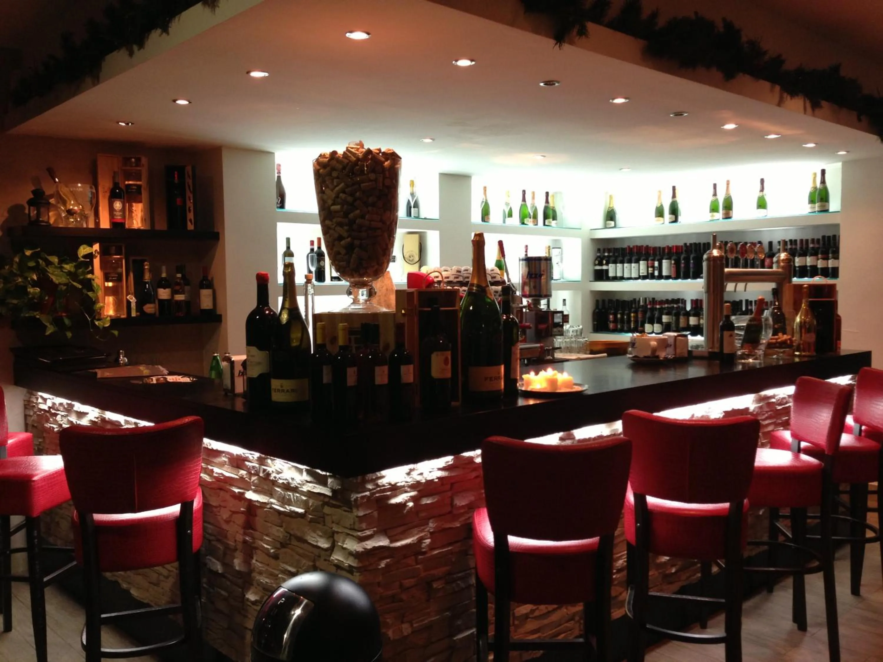 Lounge or bar in Hotel Eremo