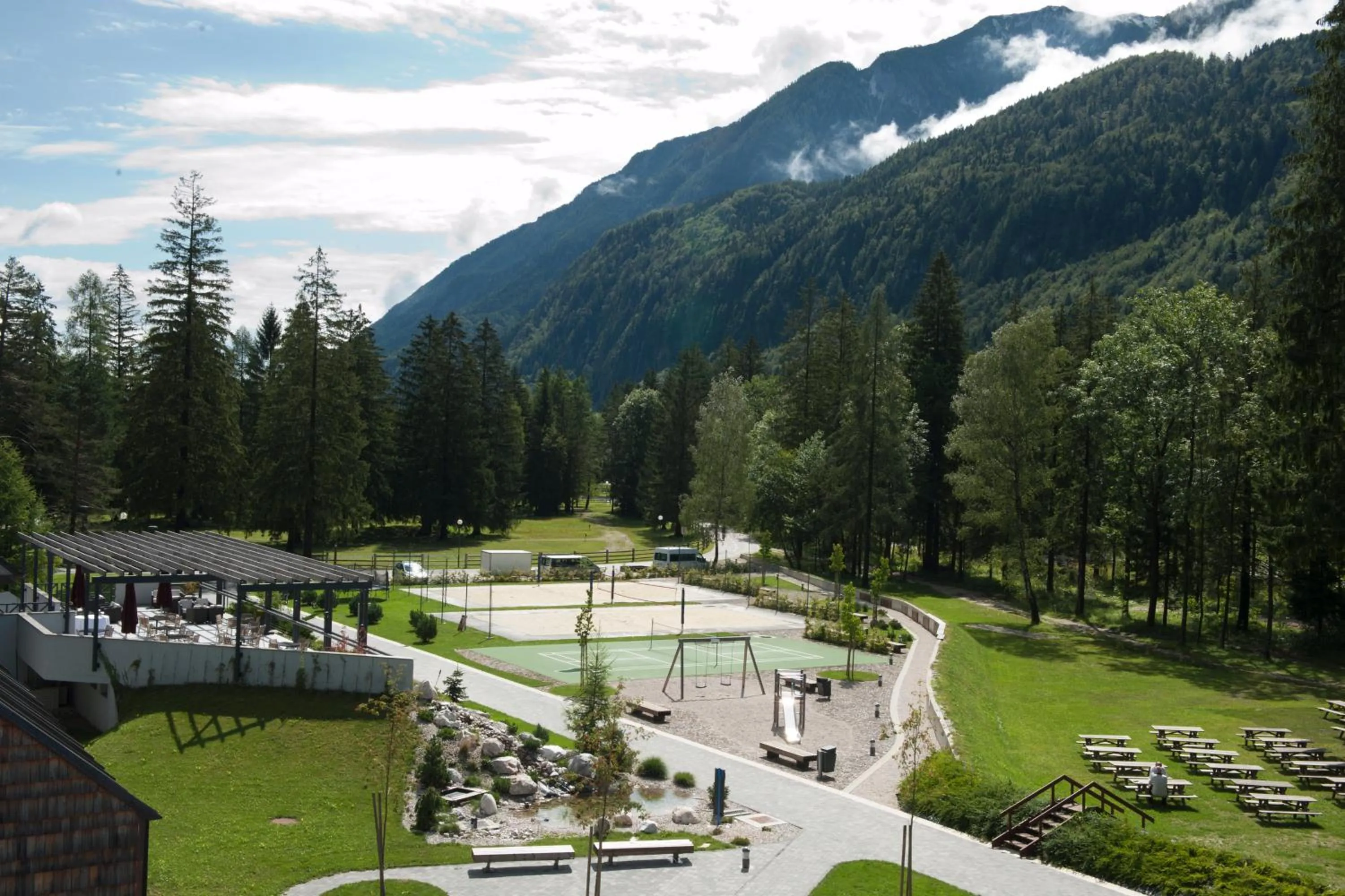 Area and facilities in Špik Alpine Resort