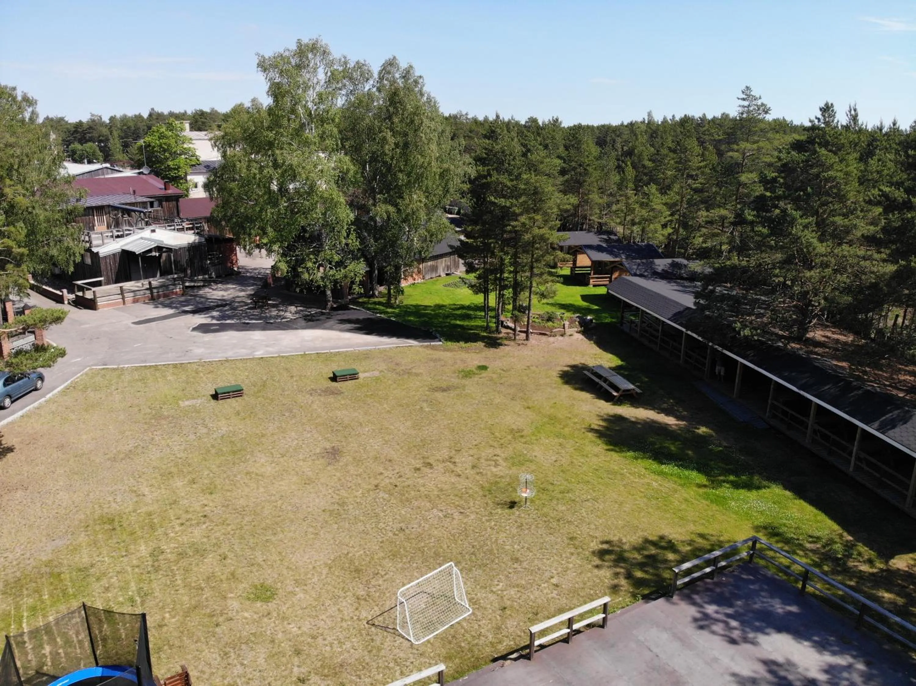 Bird's eye view in Viking Motel
