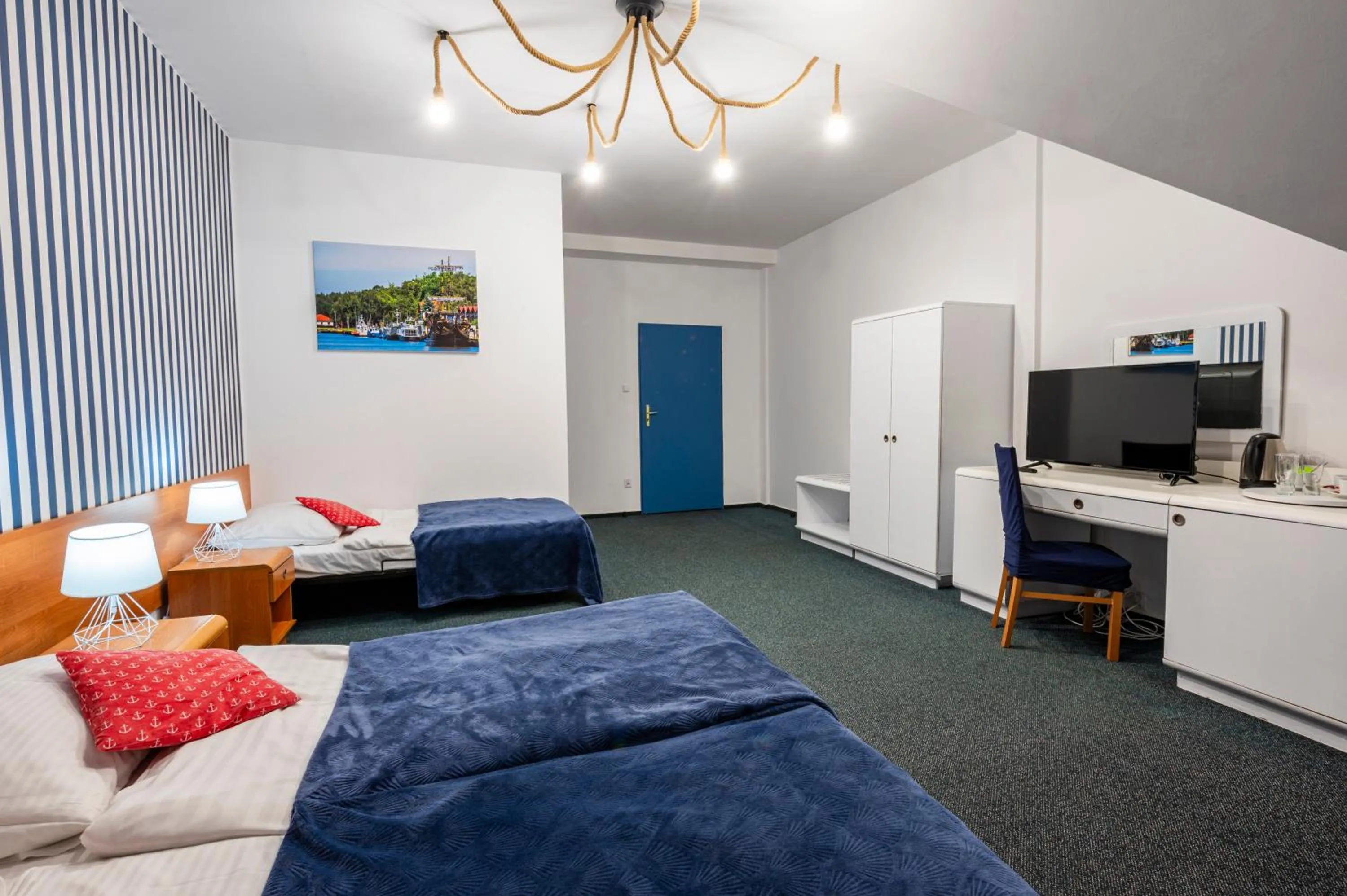 Bed in Przystań Łeba Resort&Restaurant