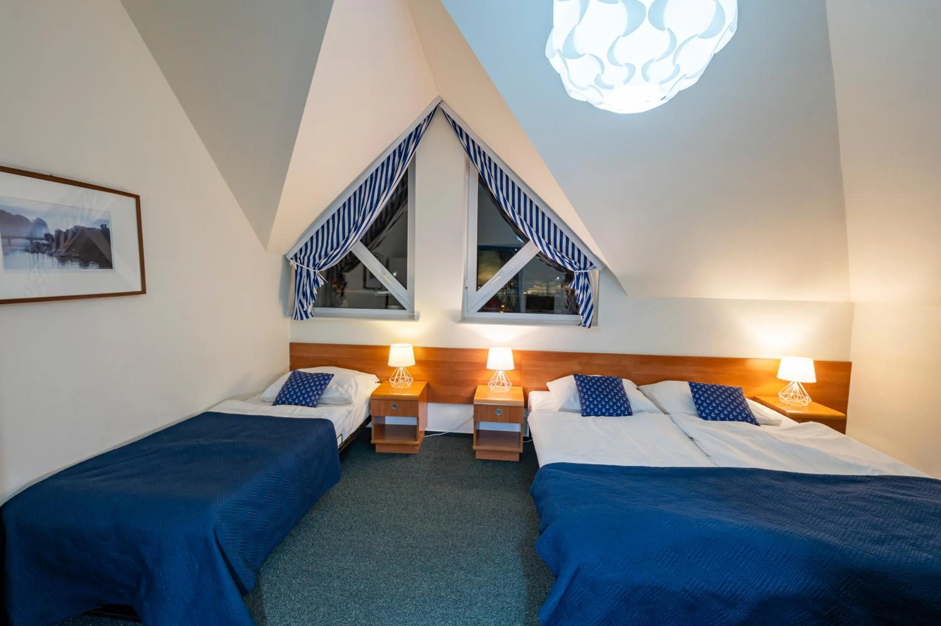 Bed in Przystań Łeba Resort&Restaurant