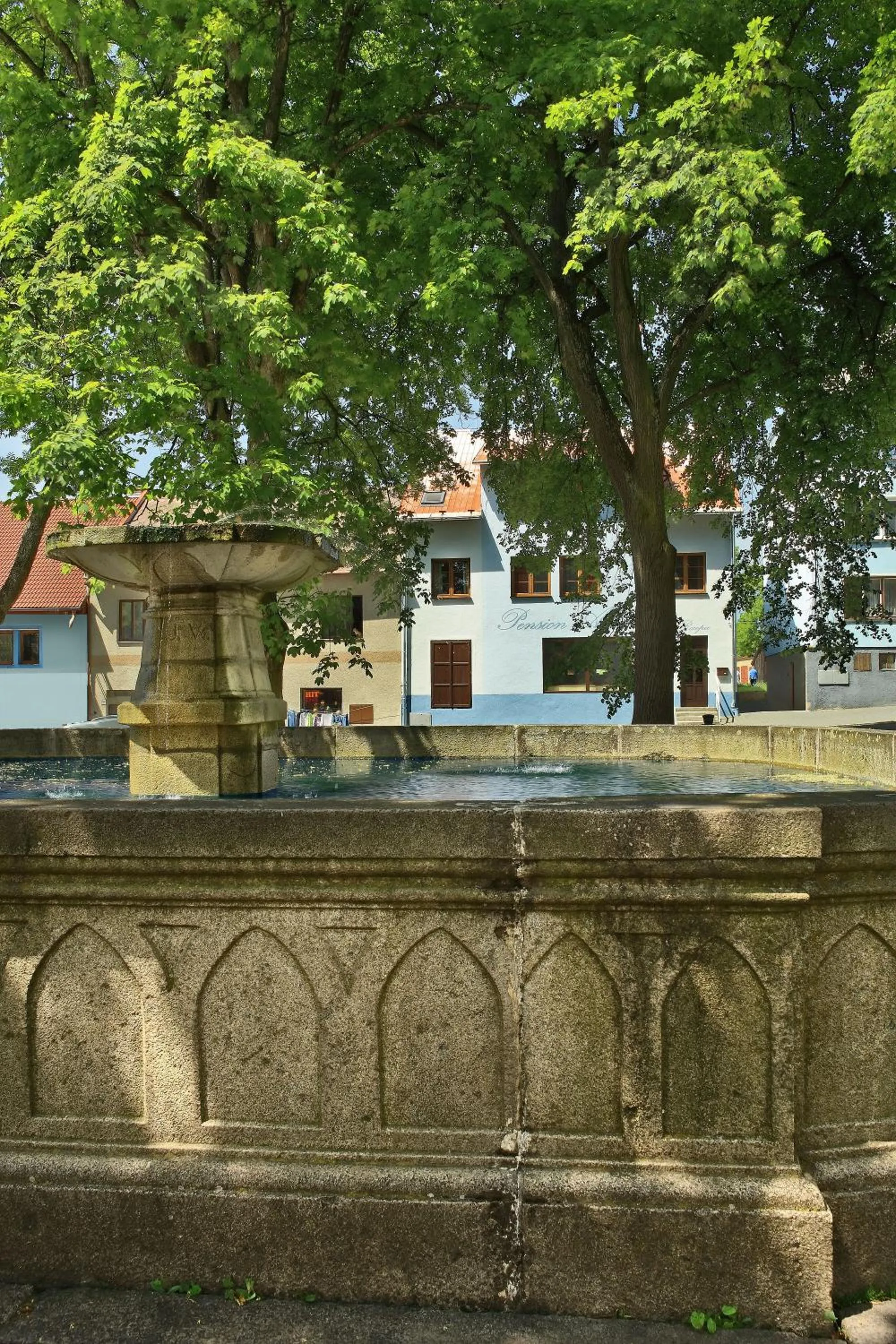 City view in Pension Adam