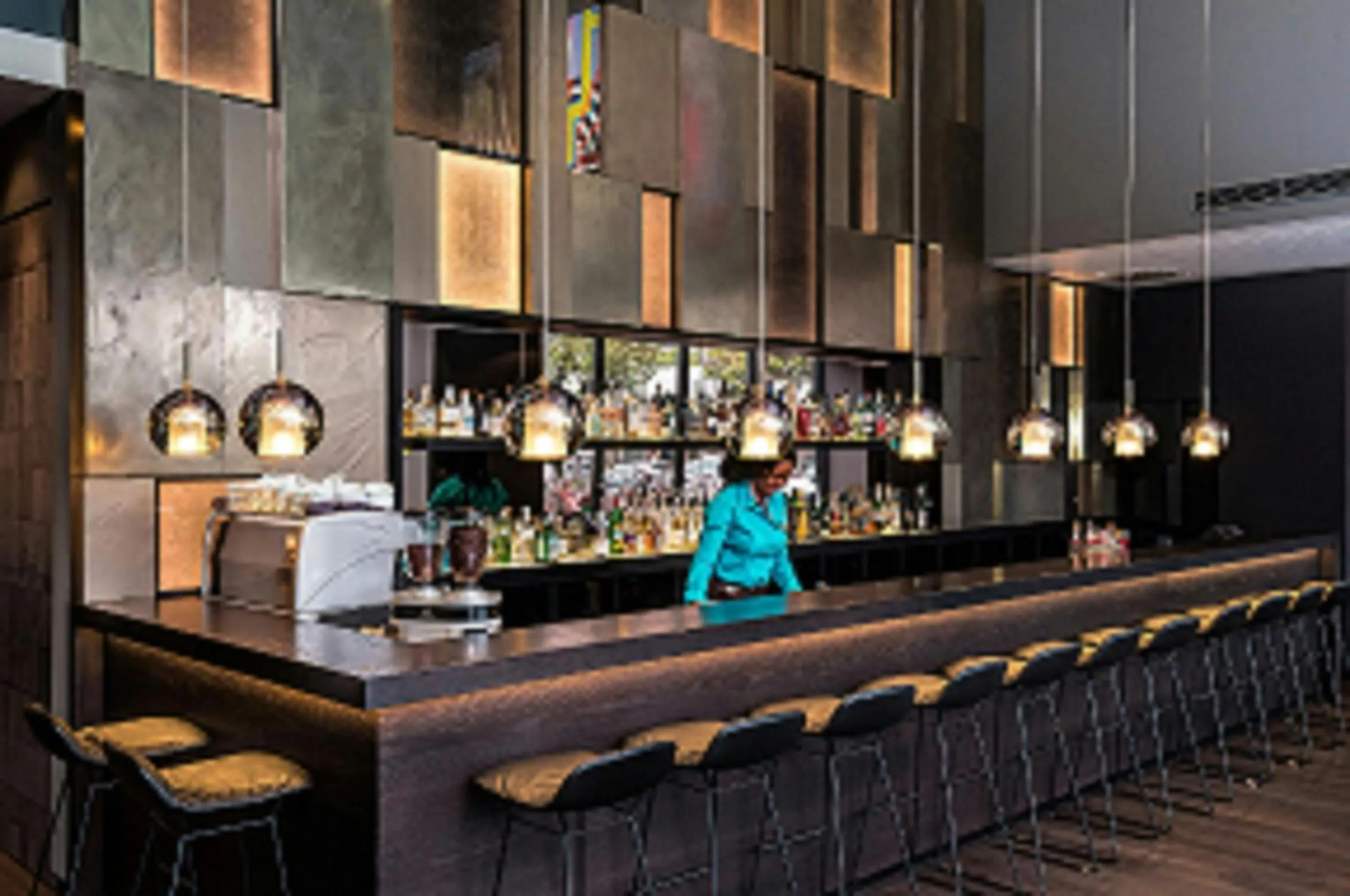 Lounge or bar in Motel One Wien Westbahnhof