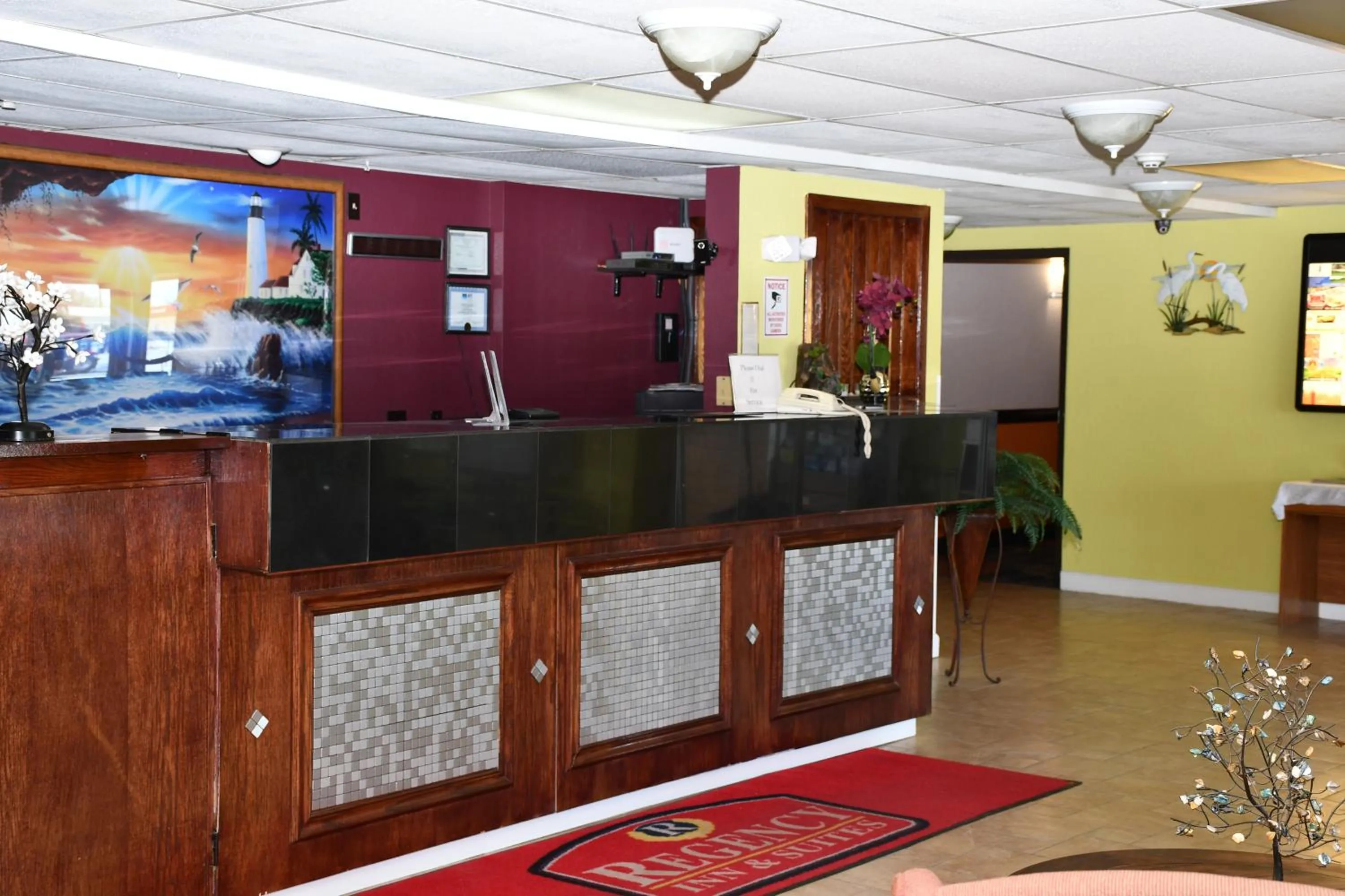 Lobby or reception in Regency Inn & Suites Faribault