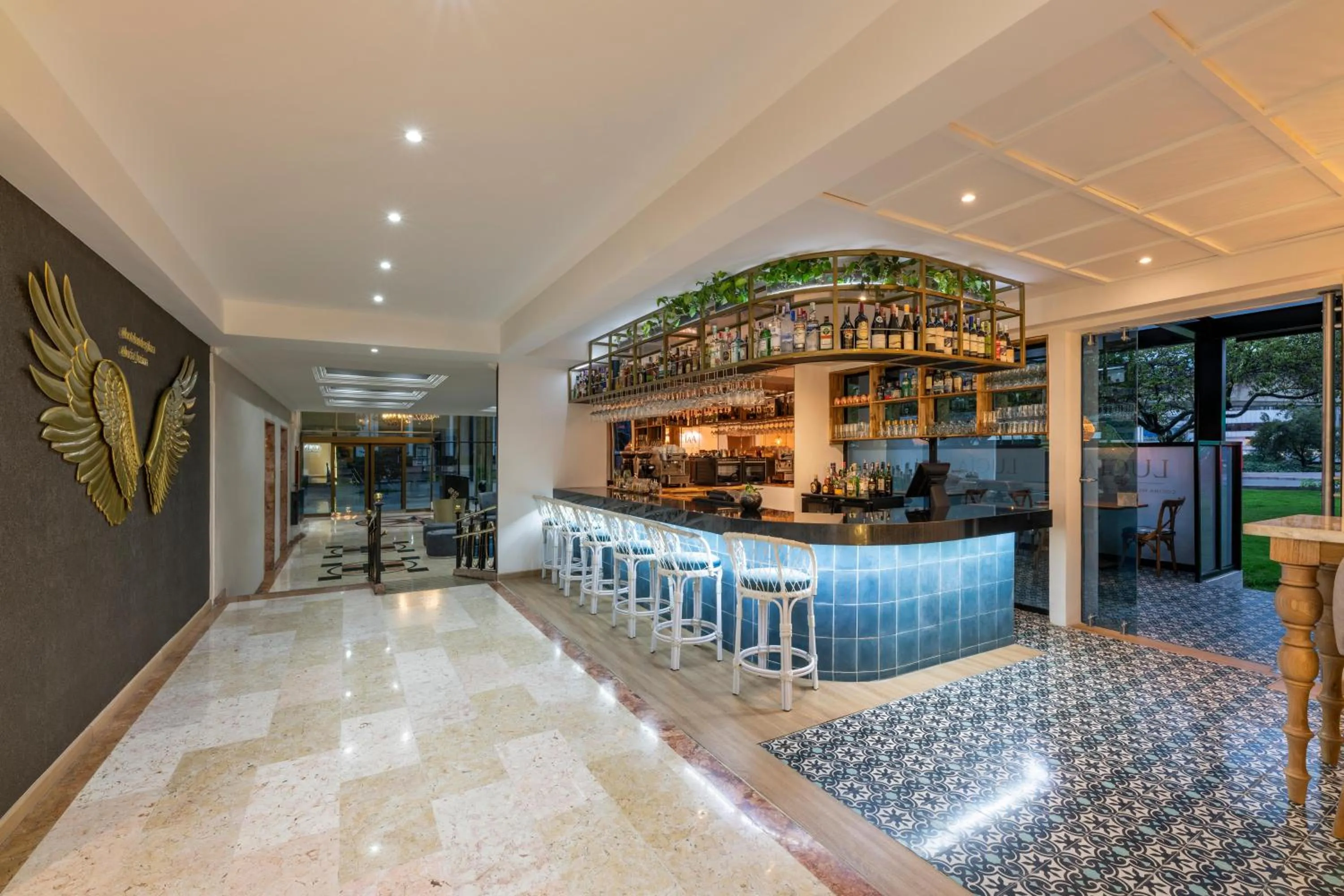 Lounge or bar in Hotel Andes Plaza