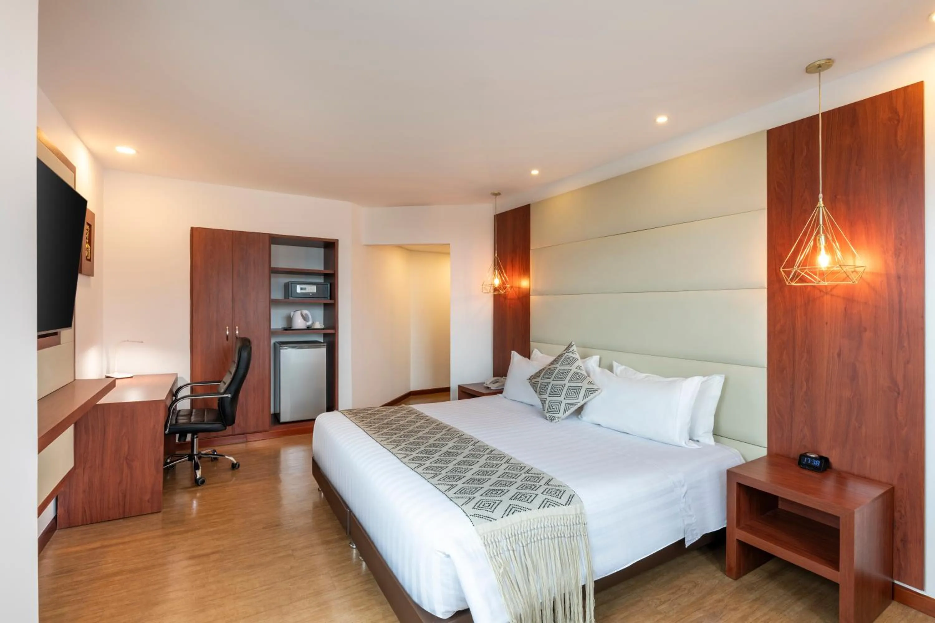 Bed in Hotel Andes Plaza