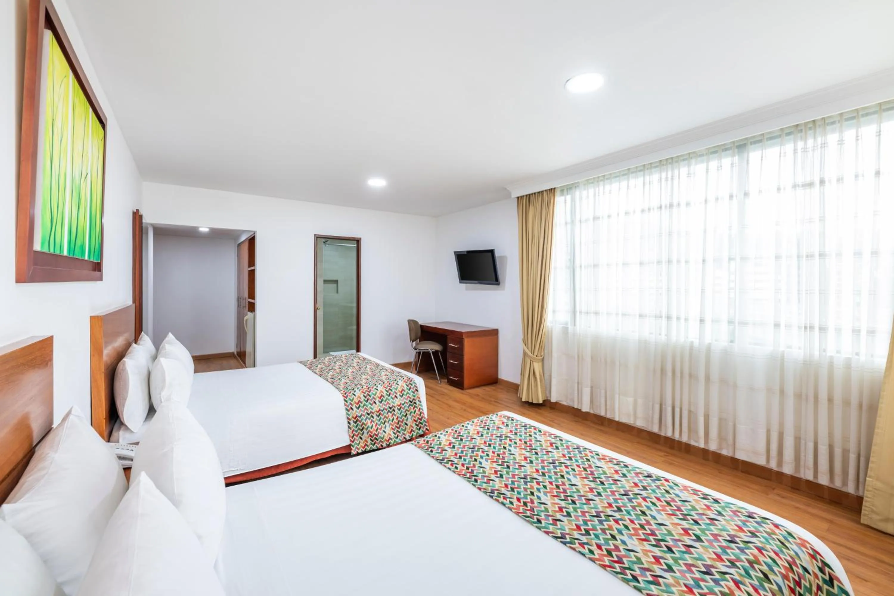 Photo of the whole room, Bed in Hotel Andes Plaza