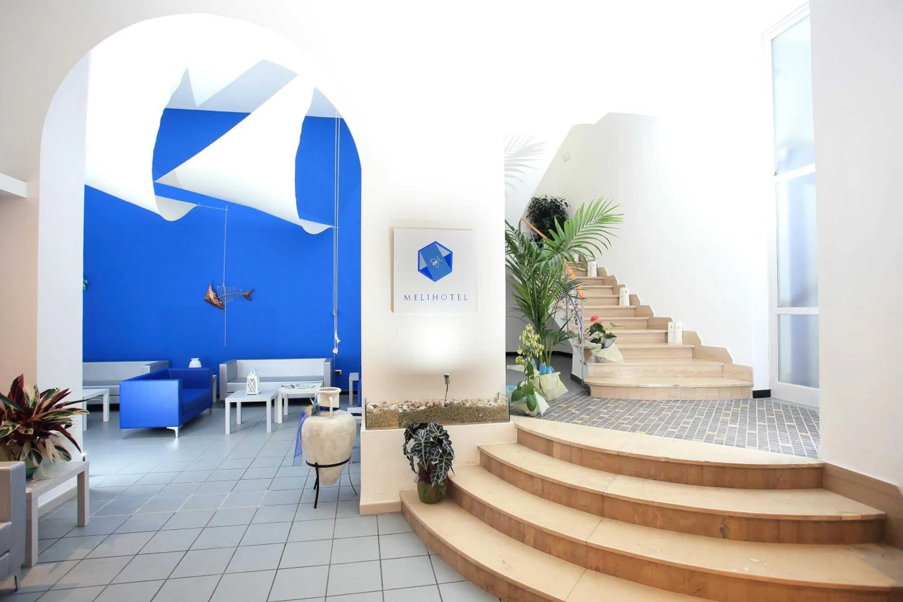 Lobby or reception in Hotel Meli