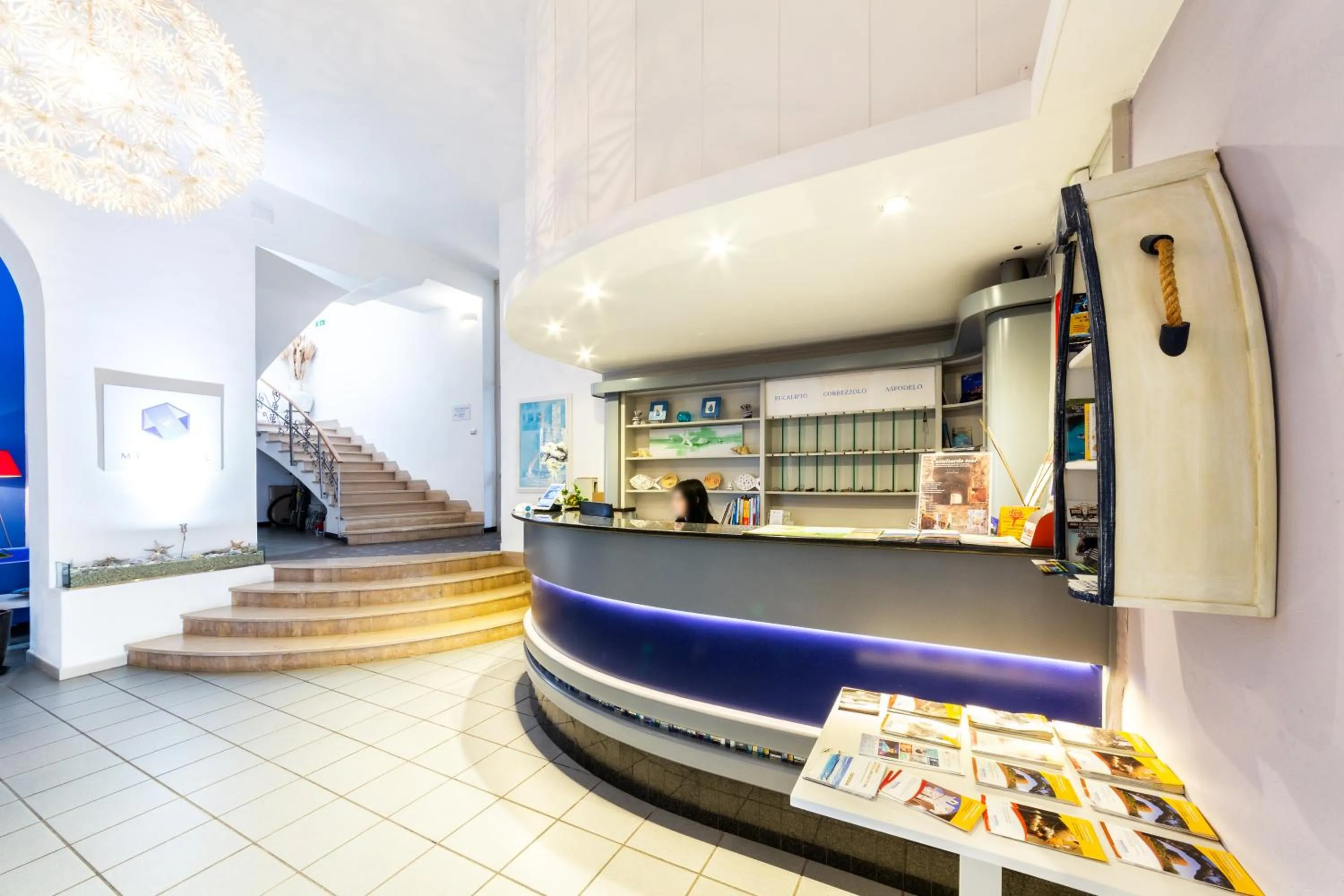 Lobby or reception in Hotel Meli