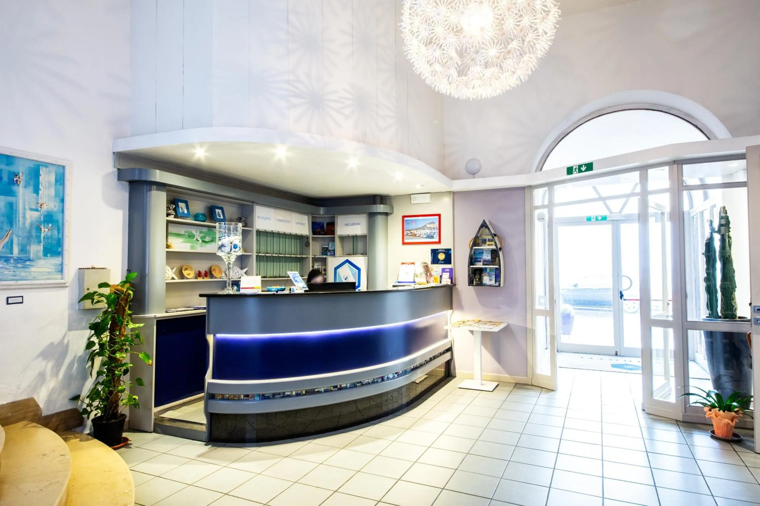 Lobby or reception in Hotel Meli