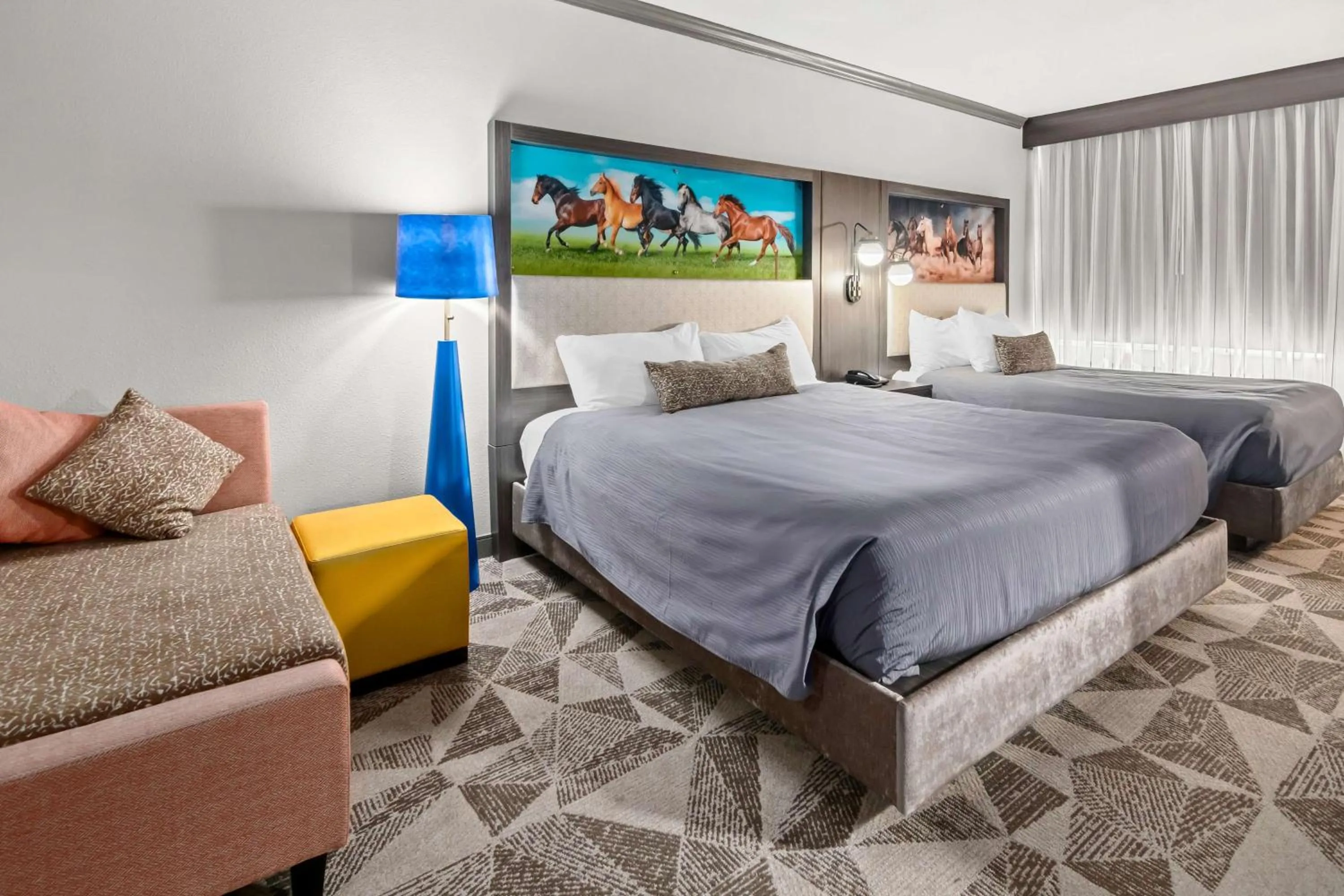 Bedroom, Bed in Big Country Hotel & Suites, SureStay Collection by BW