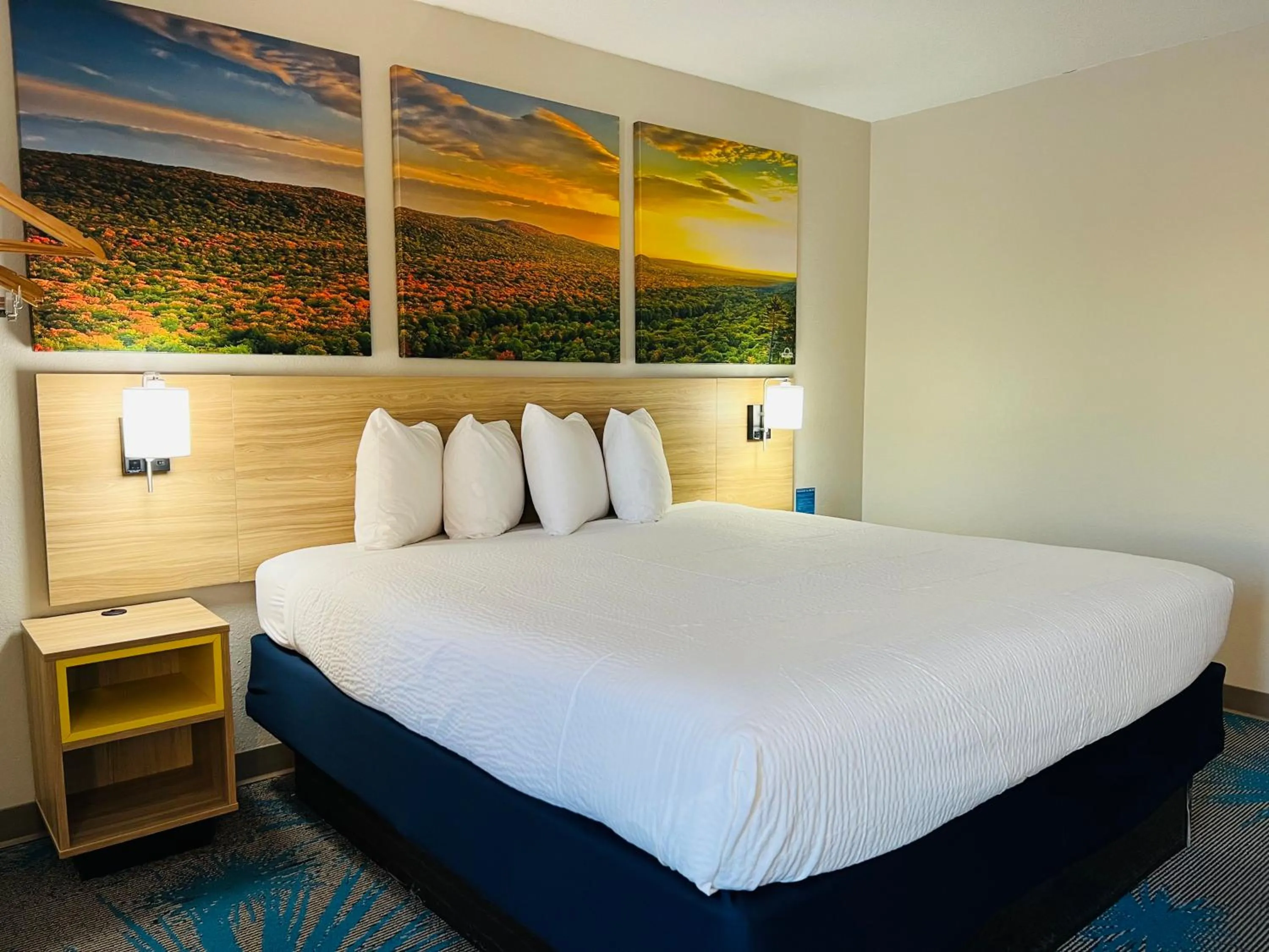 Bedroom in Days Inn by Wyndham Jamestown