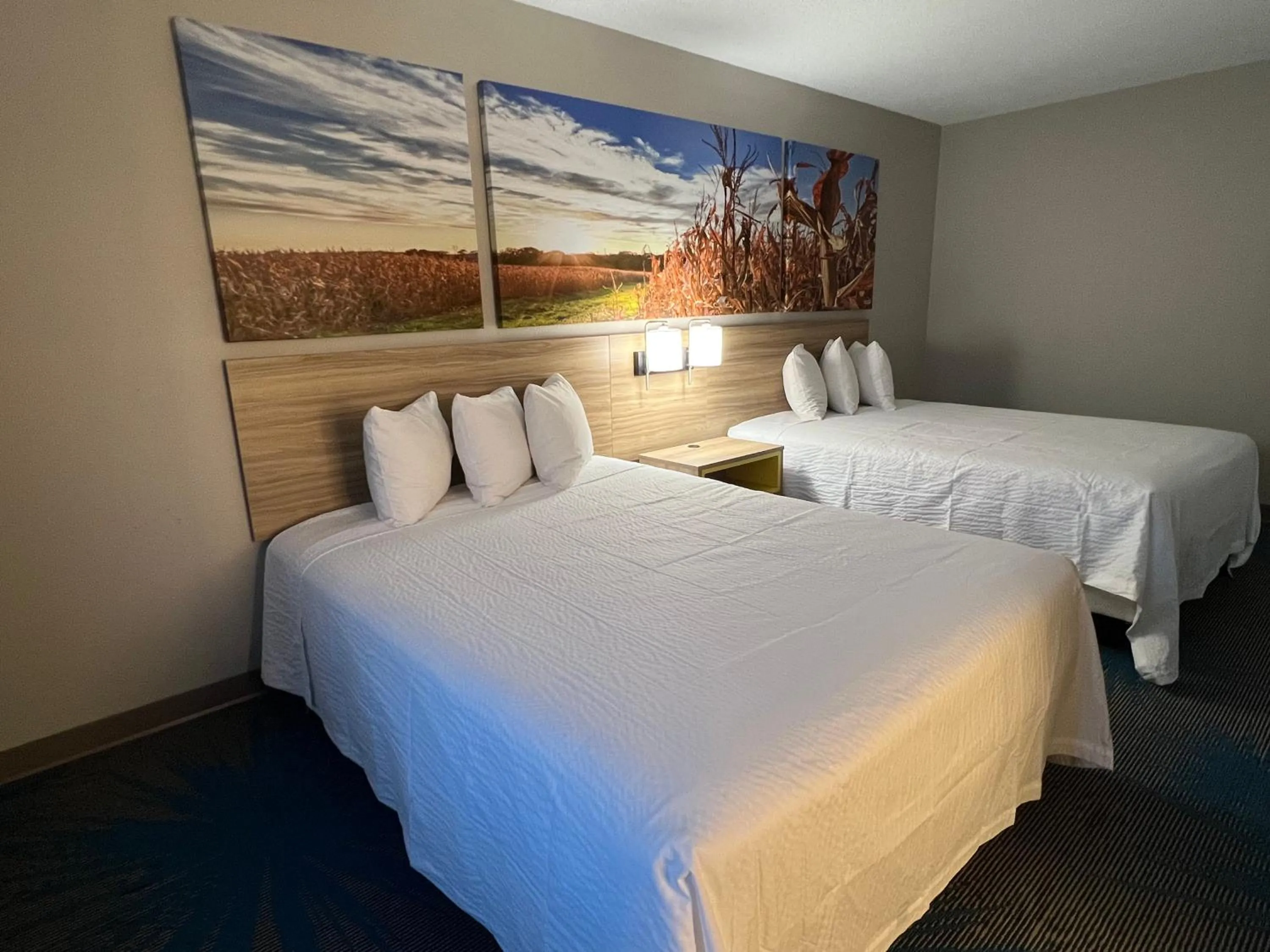 Bedroom in Days Inn by Wyndham Jamestown