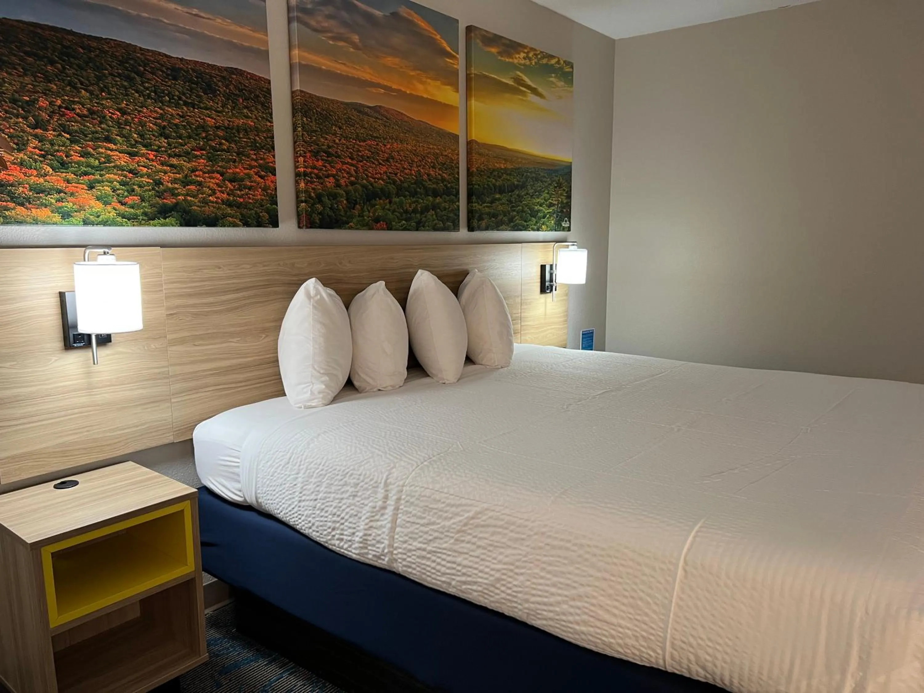 Bedroom in Days Inn by Wyndham Jamestown