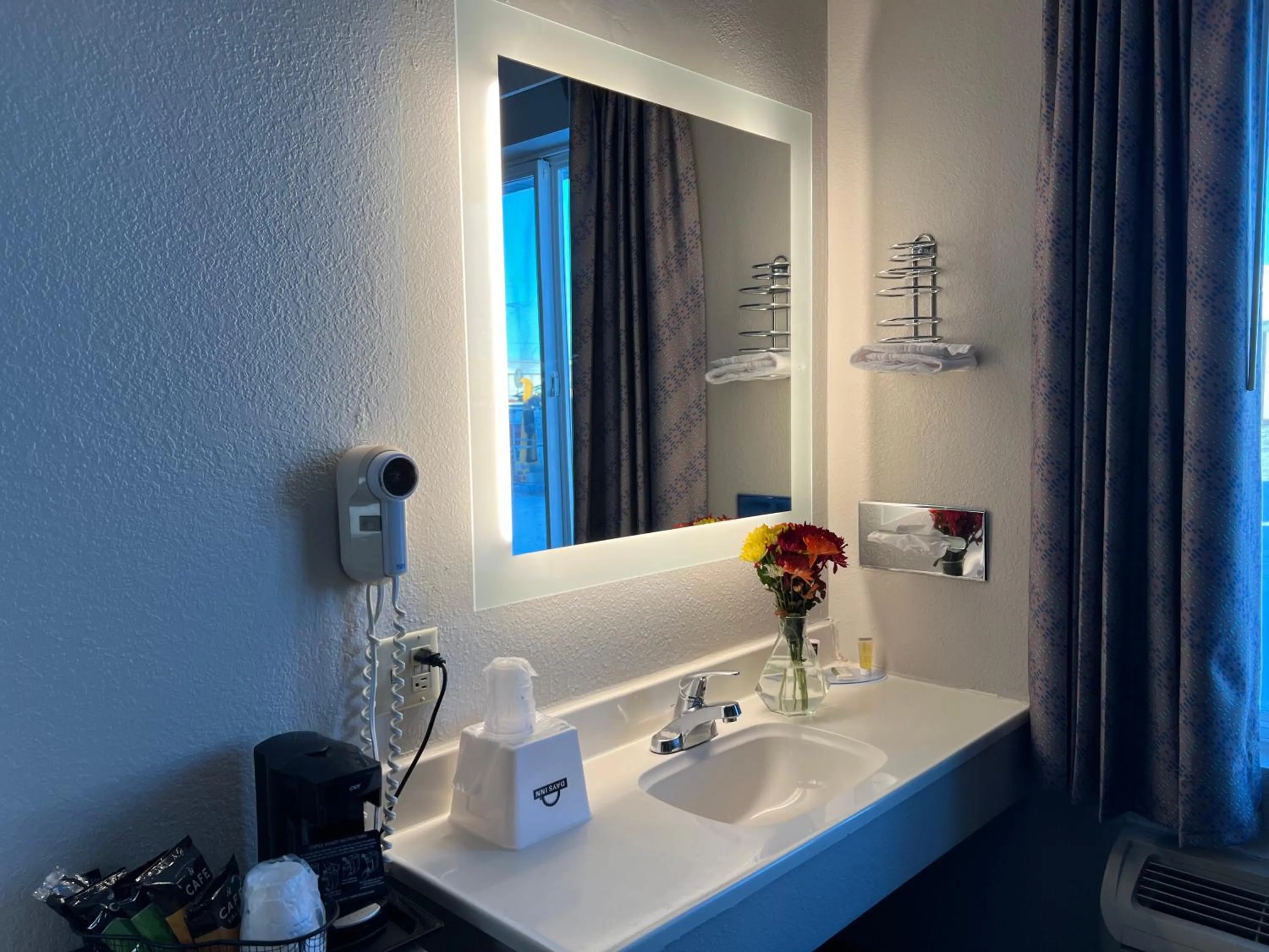 Bathroom in Days Inn by Wyndham Jamestown