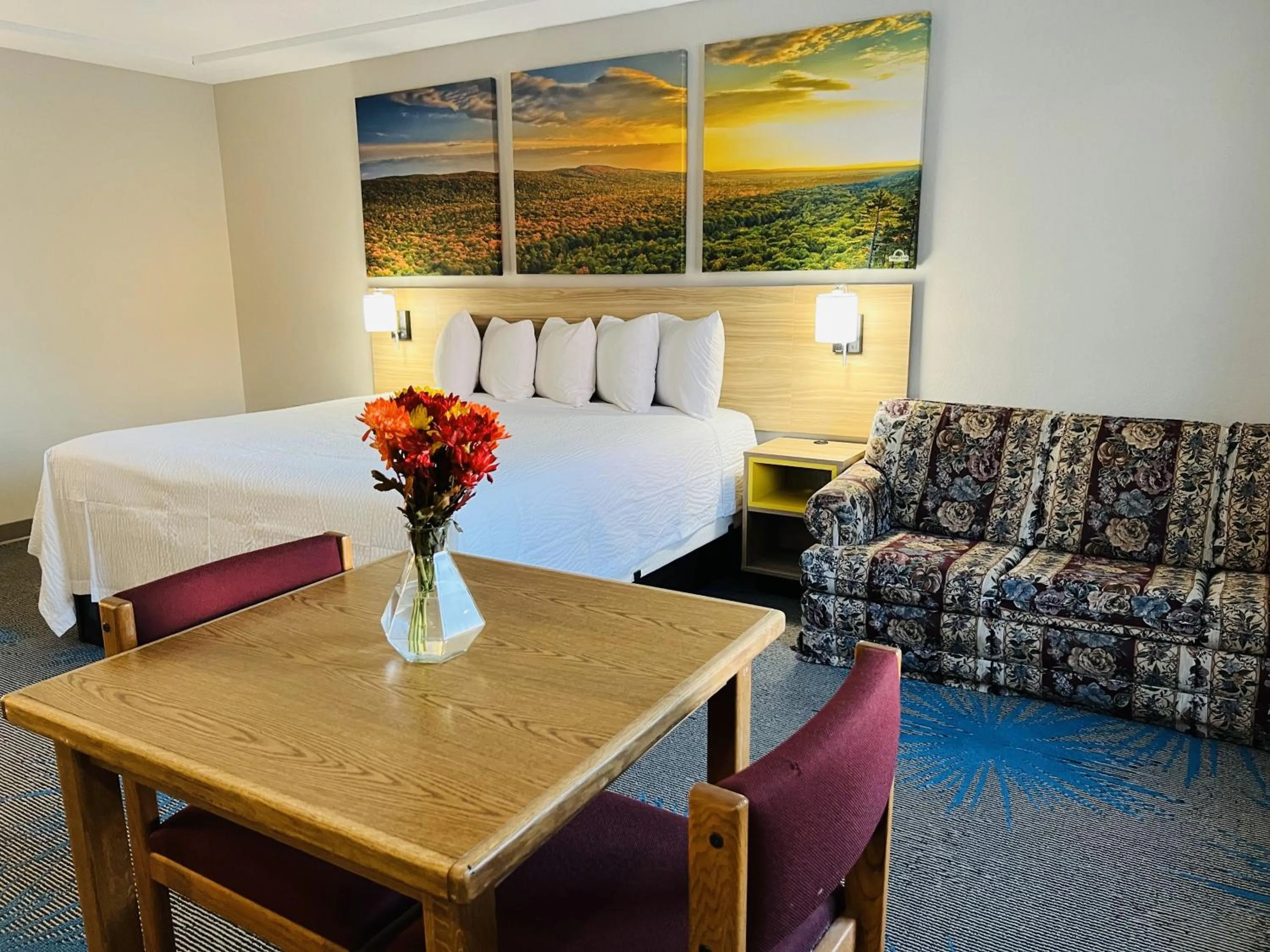 Bedroom in Days Inn by Wyndham Jamestown