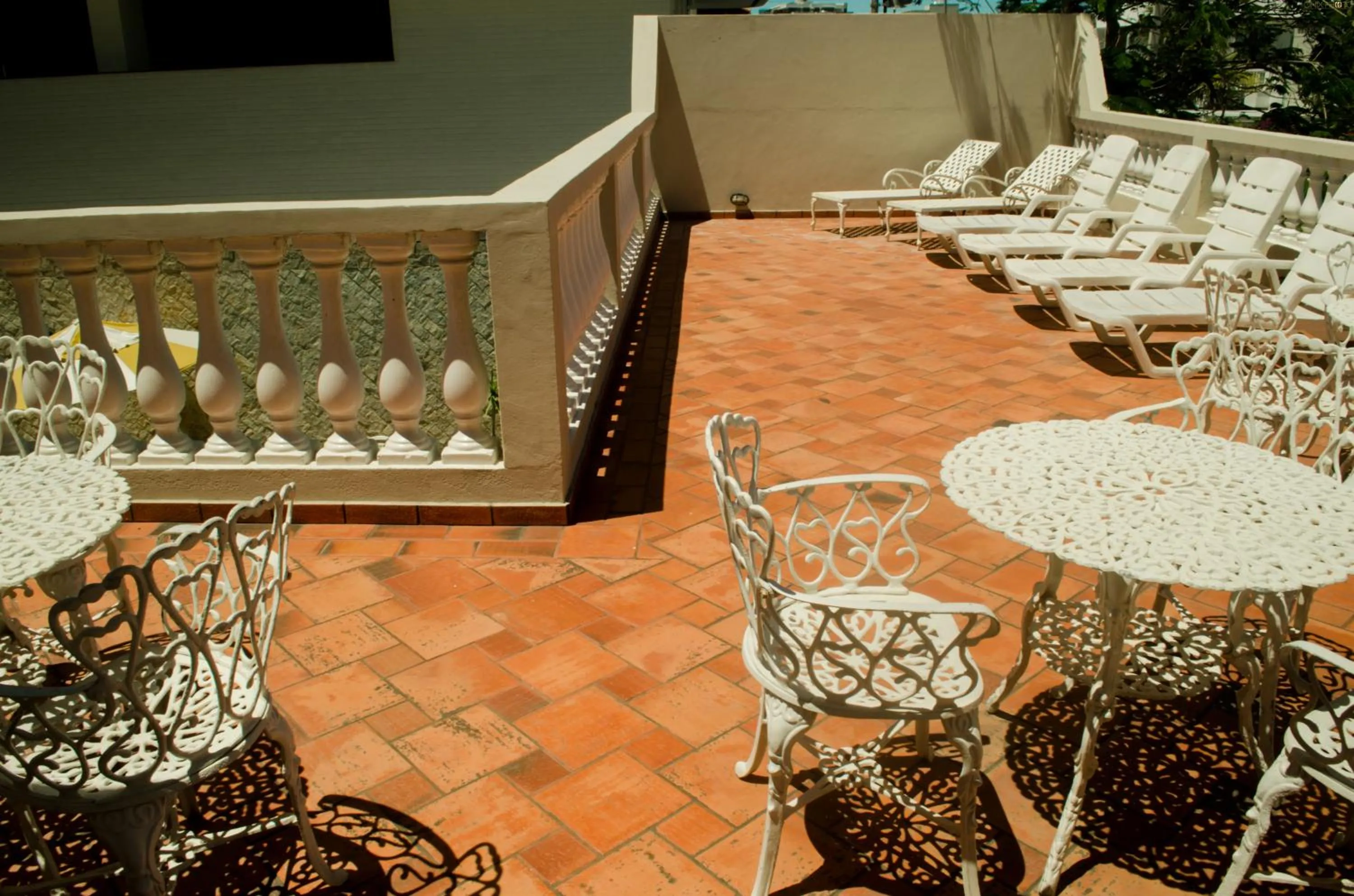 Balcony/Terrace in Pousada Portal do Mar