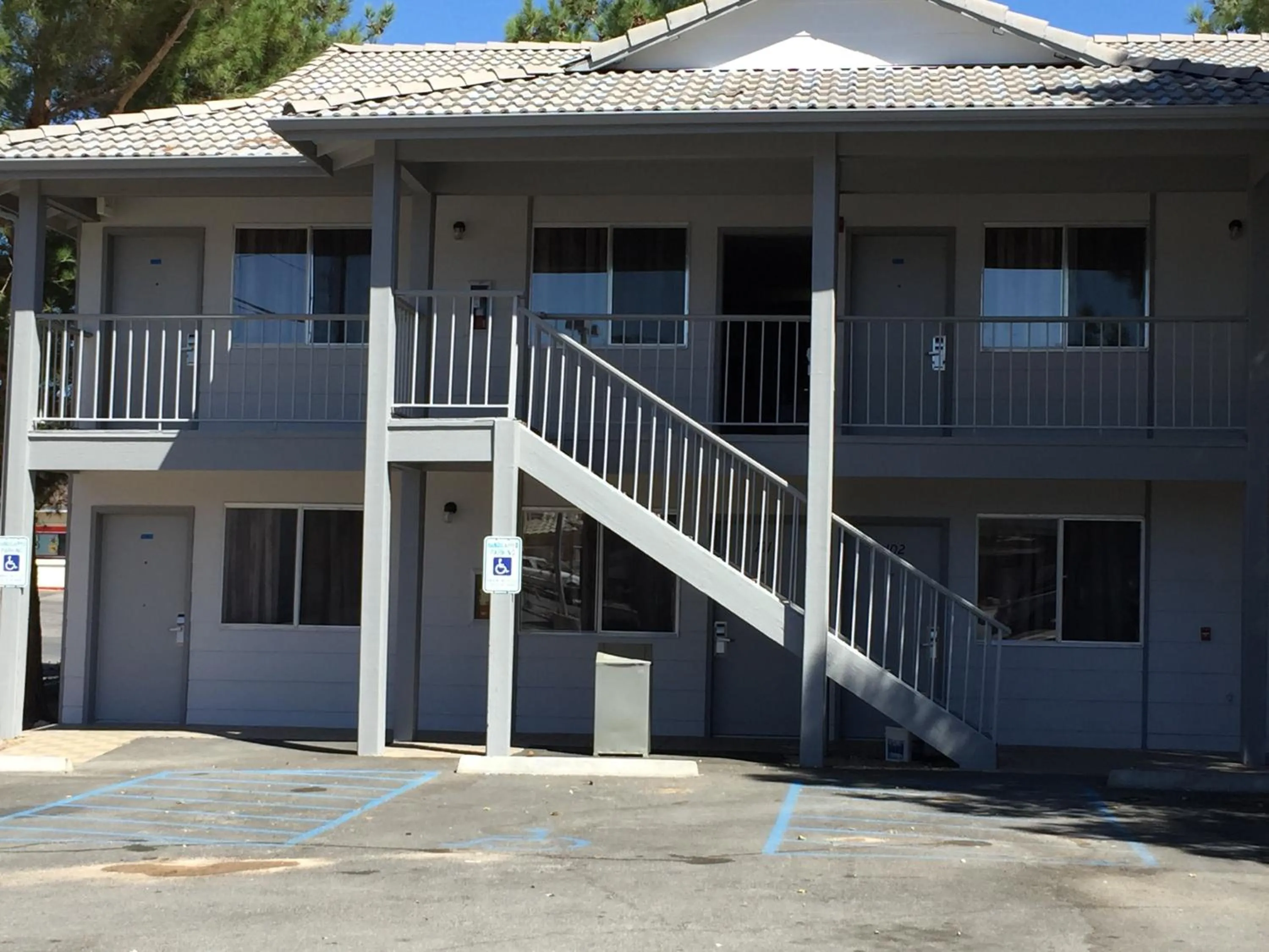 Property building in Exchange Club Motel