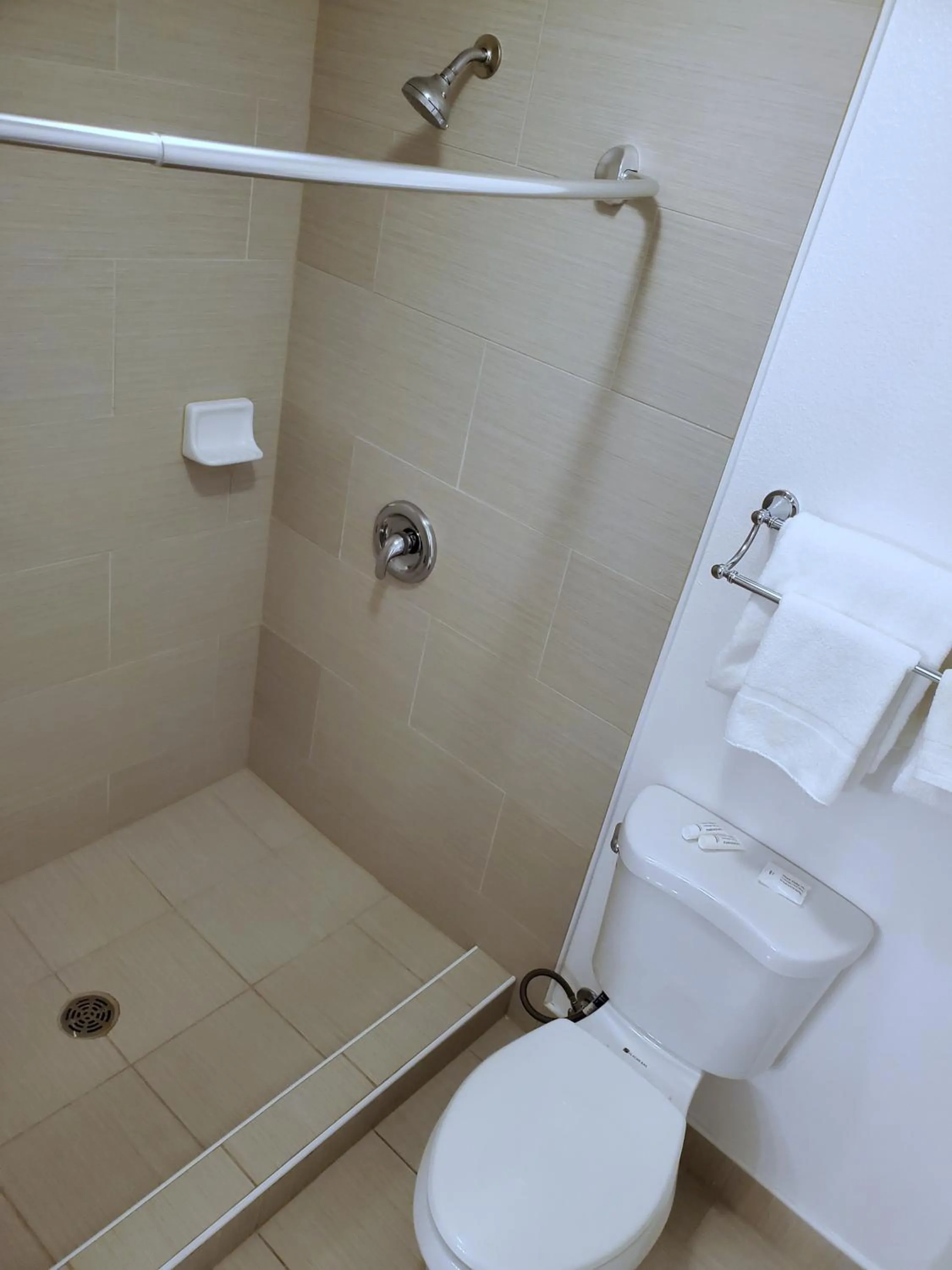 Bathroom in Exchange Club Motel