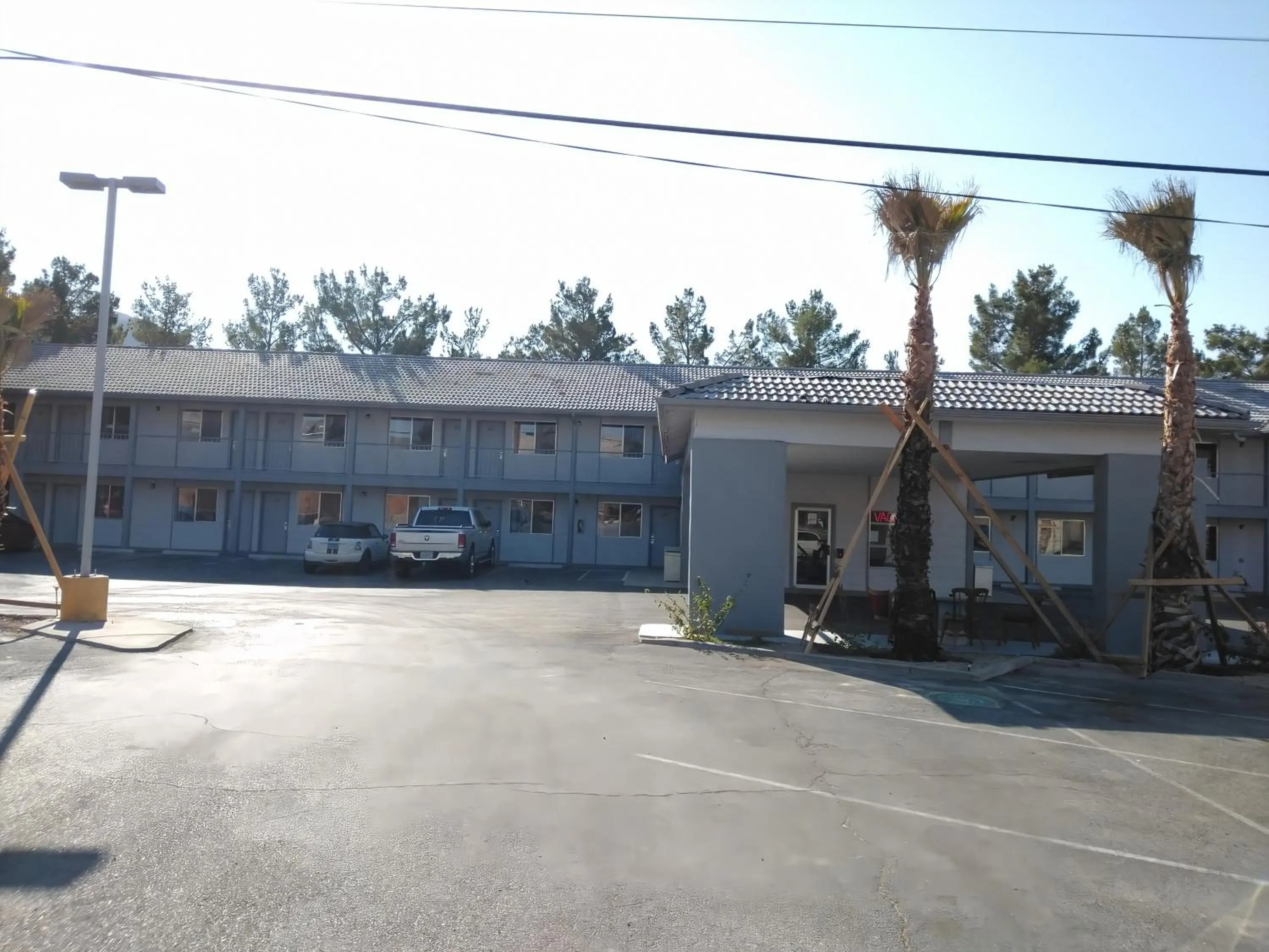 Property building in Exchange Club Motel