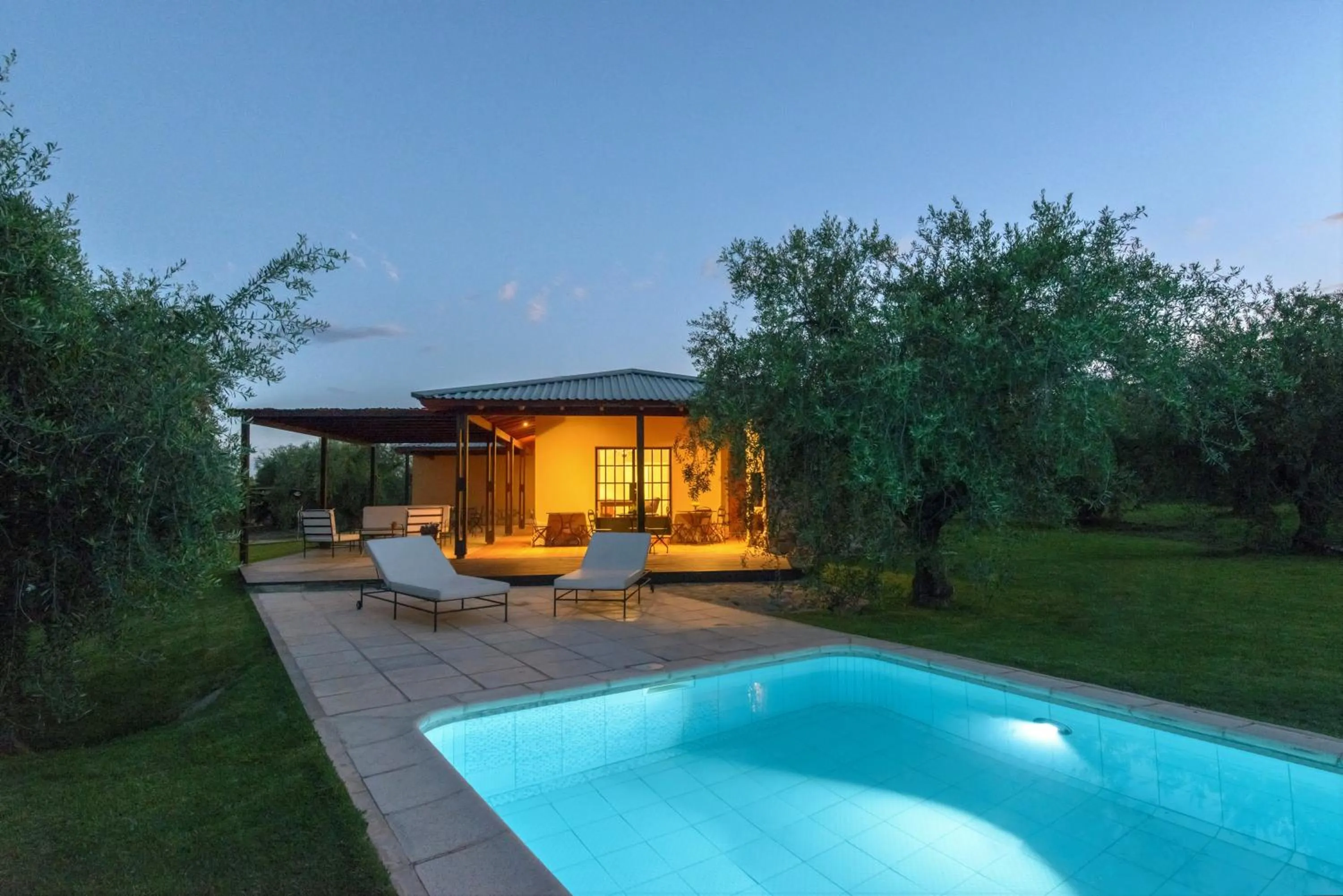 Swimming pool in Posada Verde Oliva