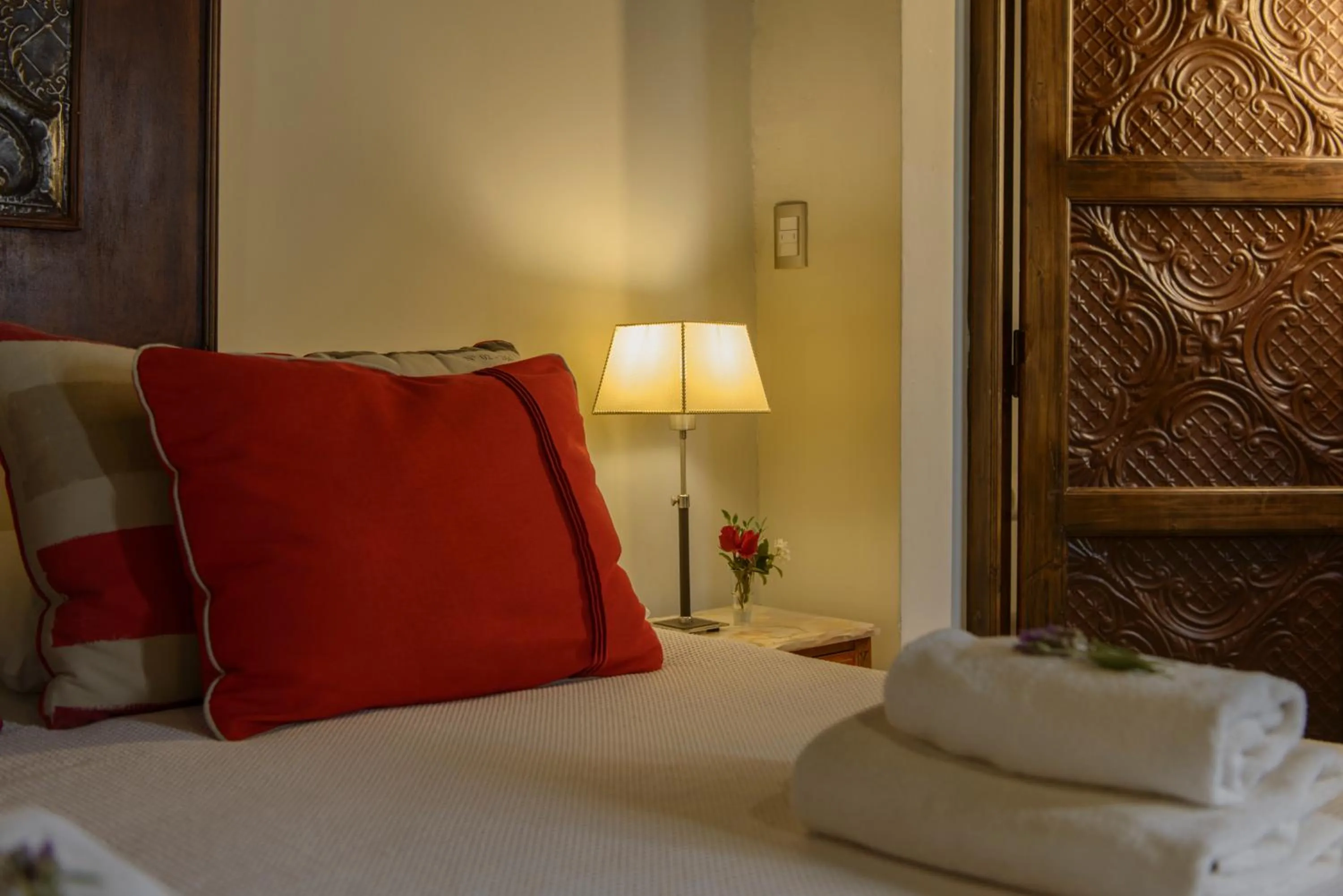 Bed in Posada Verde Oliva