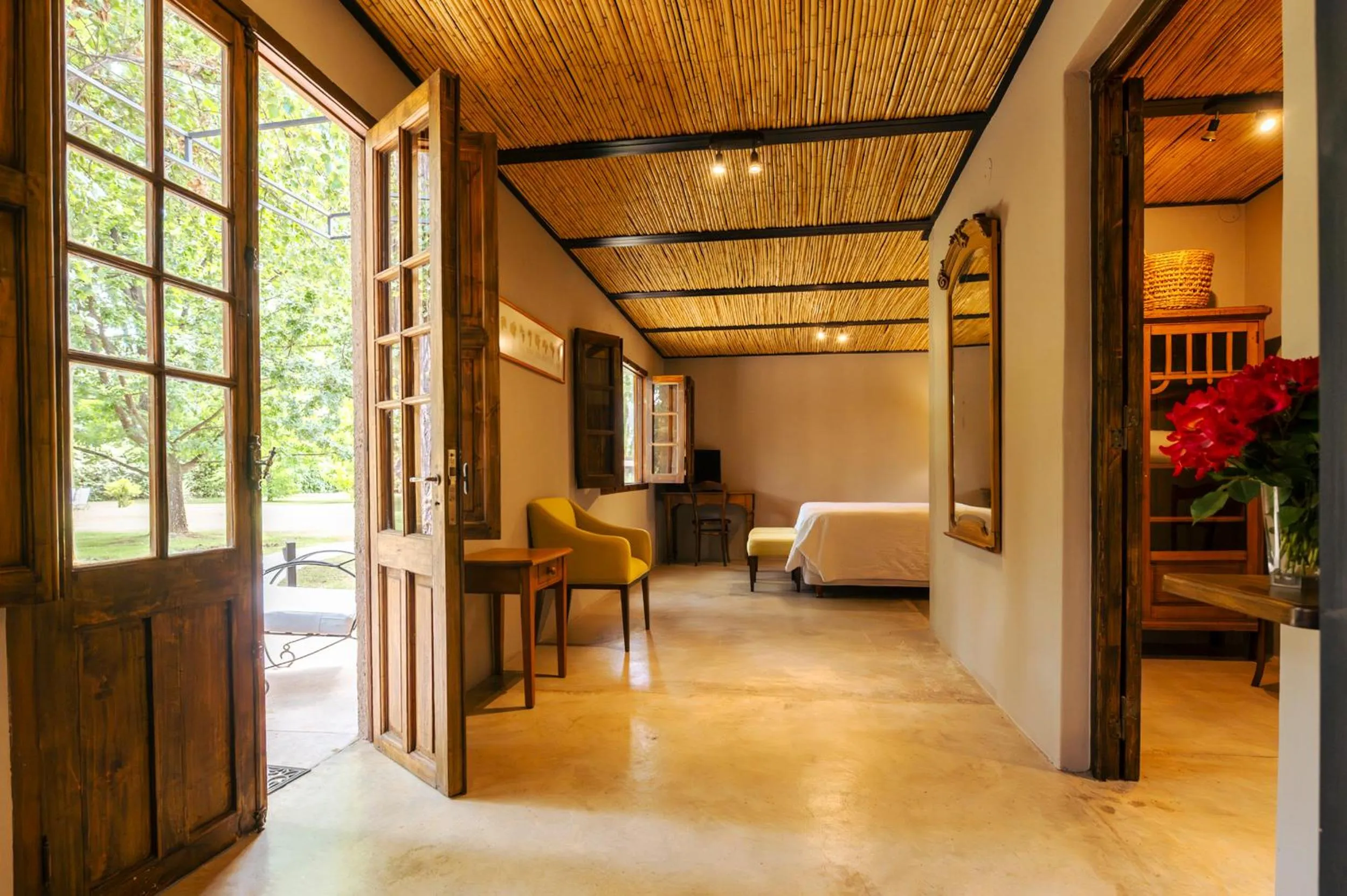 Bed in Posada Verde Oliva