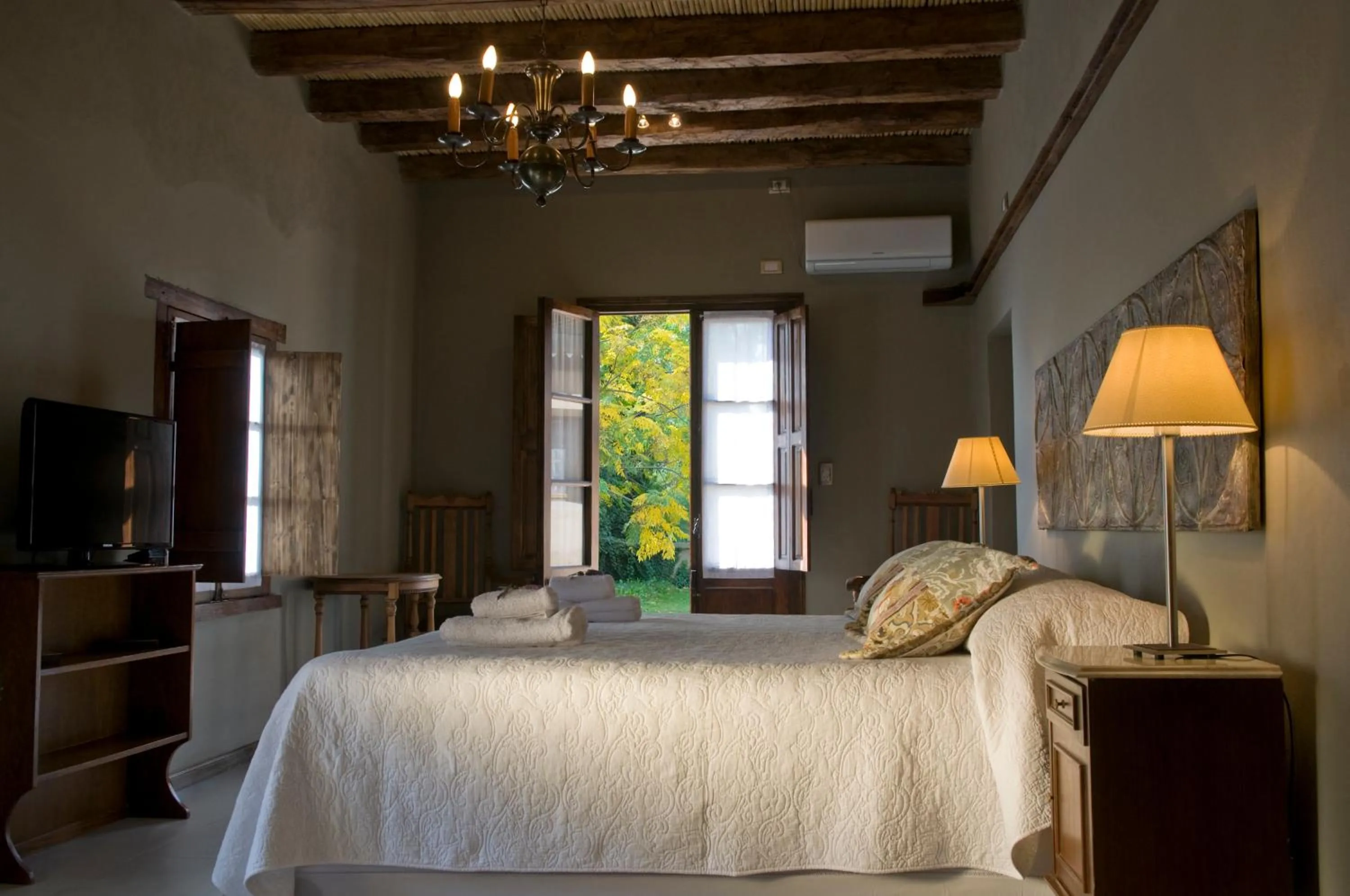 Bed in Posada Verde Oliva