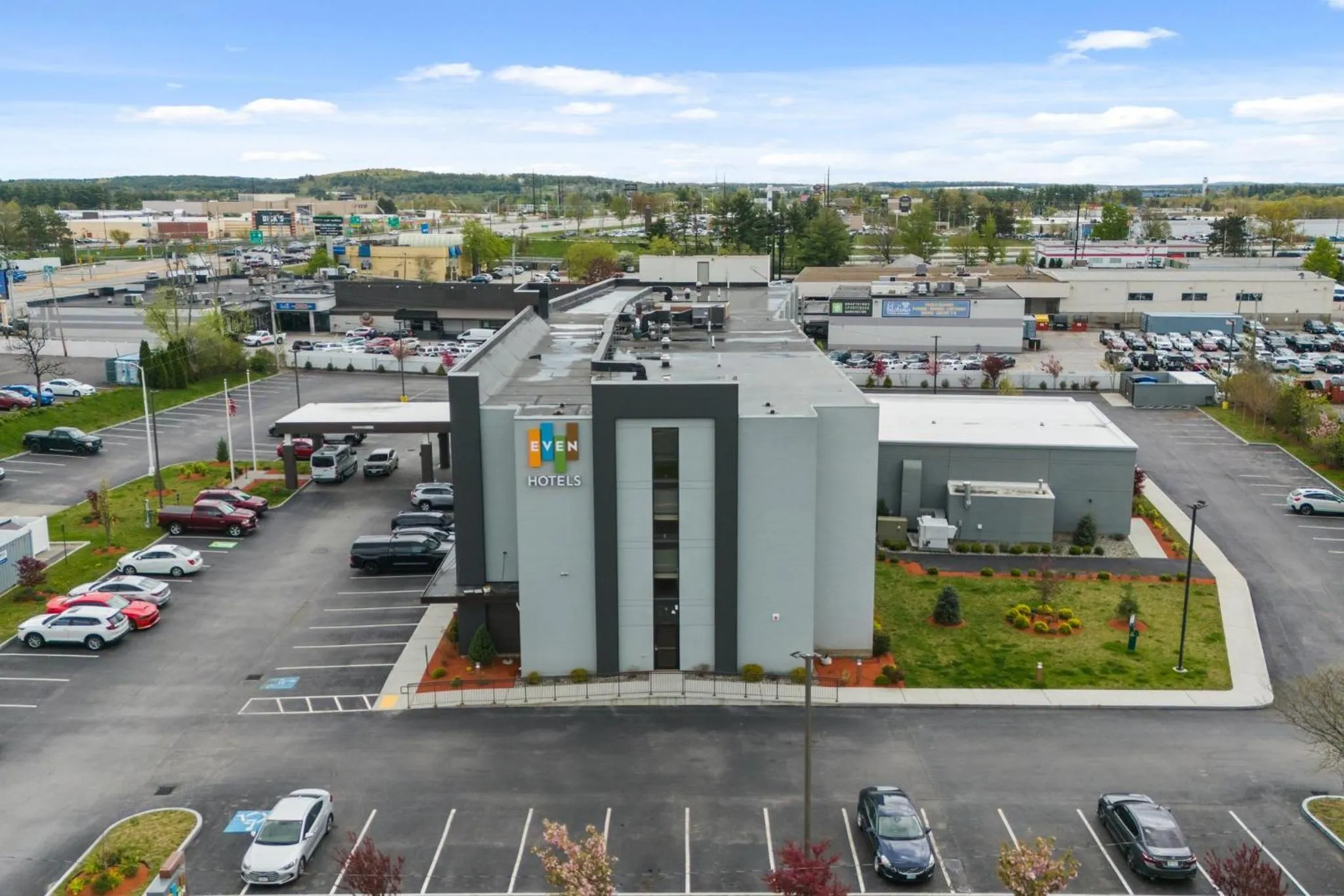 Property building in EVEN Hotel Manchester Airport by IHG